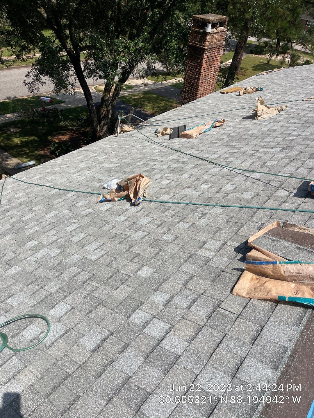 Residential Roofing Installation using Roof Replacement by American Roofing & Construction LLC