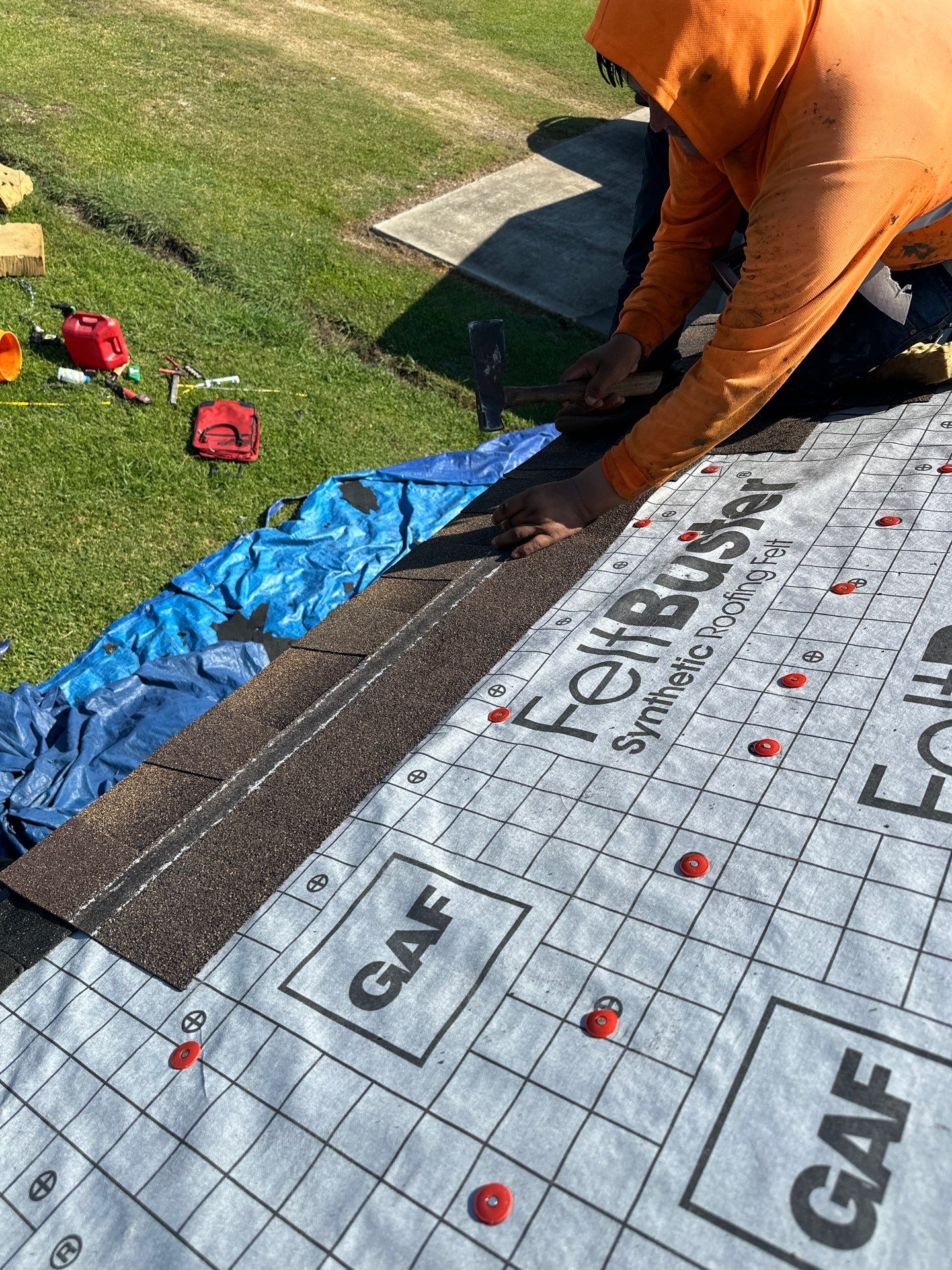 GAF HDZ TIMBERLINE BARKWOOD by Motion Roofing