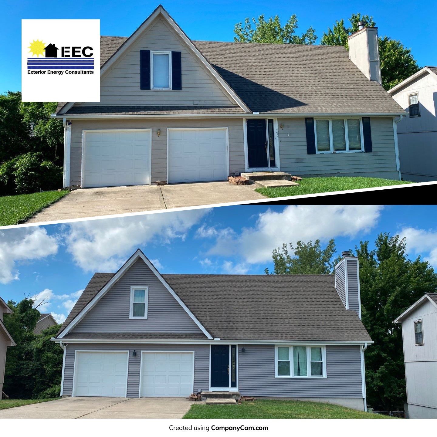 WOOD ROT to New Vinyl Siding by EEC  Windows, Siding & Roofing 