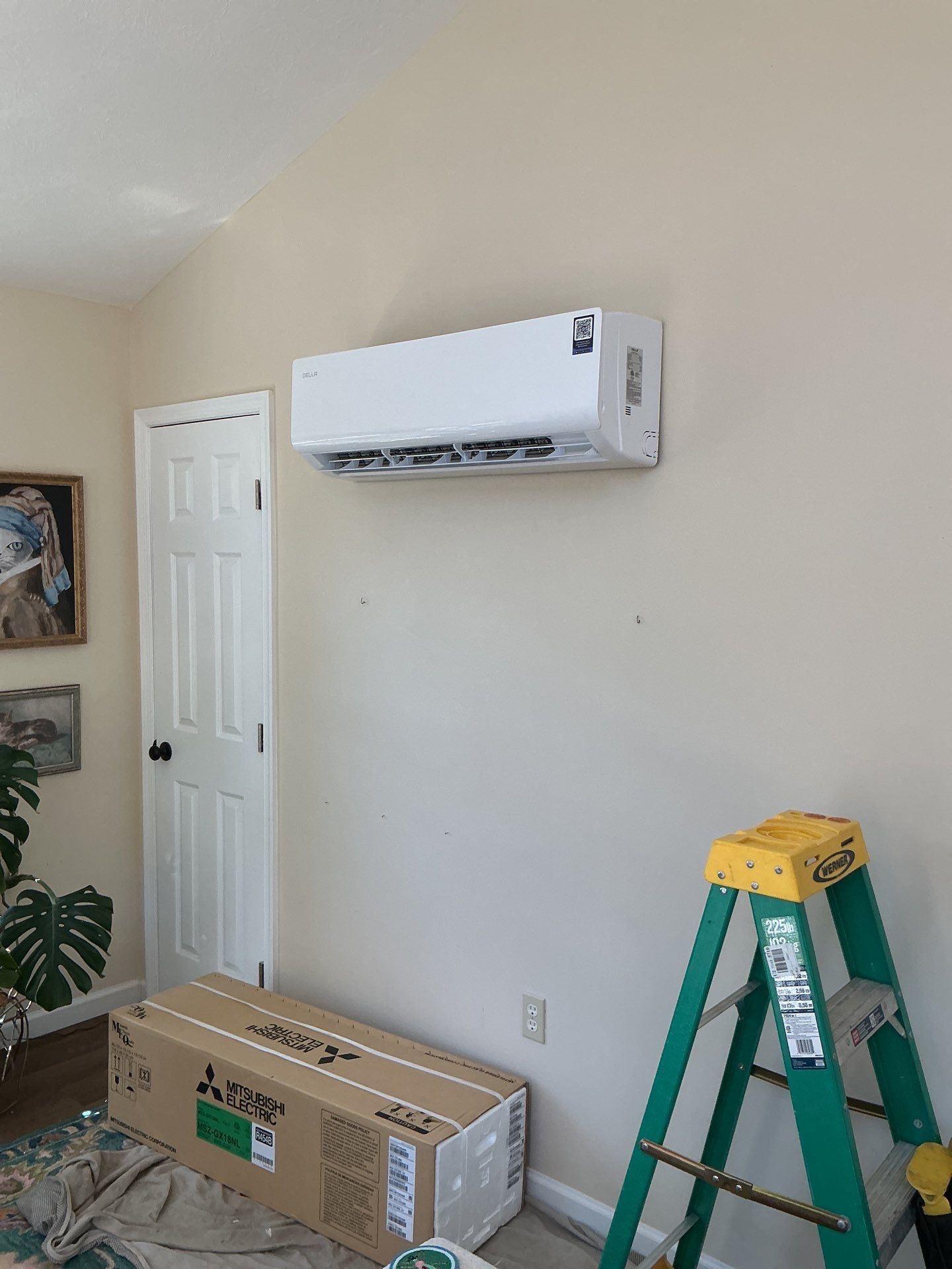 Mini-Split install in Luray by Elemental Heating and air conditioning LLC