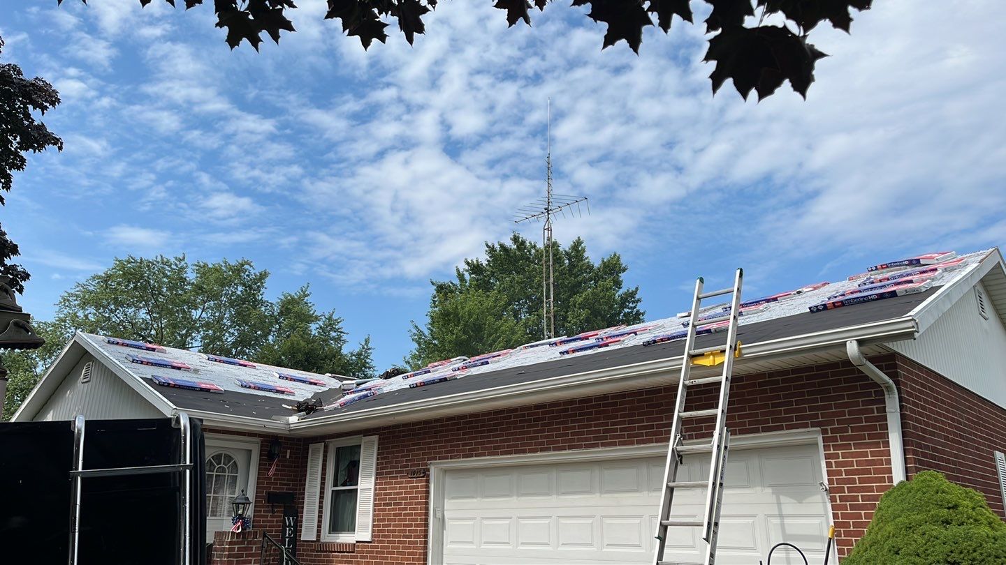 Residential Roofing Installation using GAF Timberline HDZ Pewter Gray by Nitro Roofing and Construction