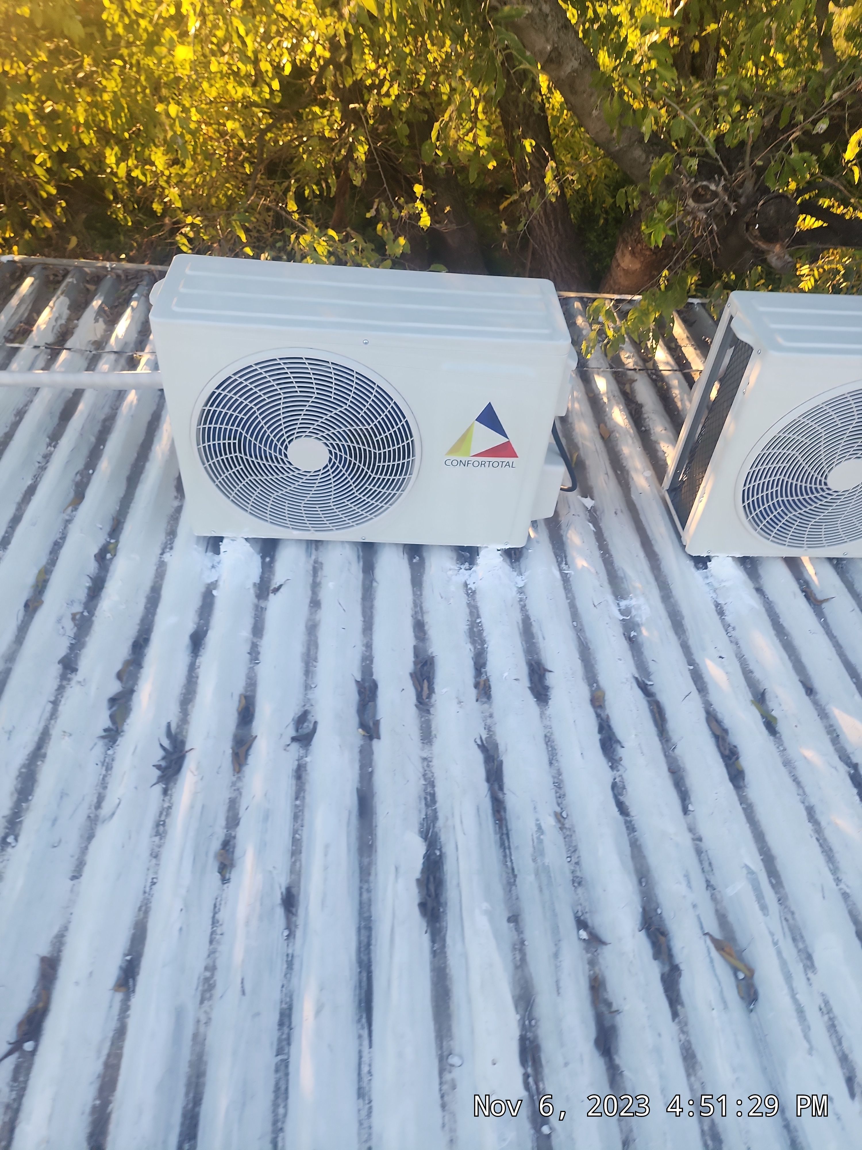 Commercial roofing overlay using GAF TPO over an old ballast roof by Becker Roofing and Exteriors