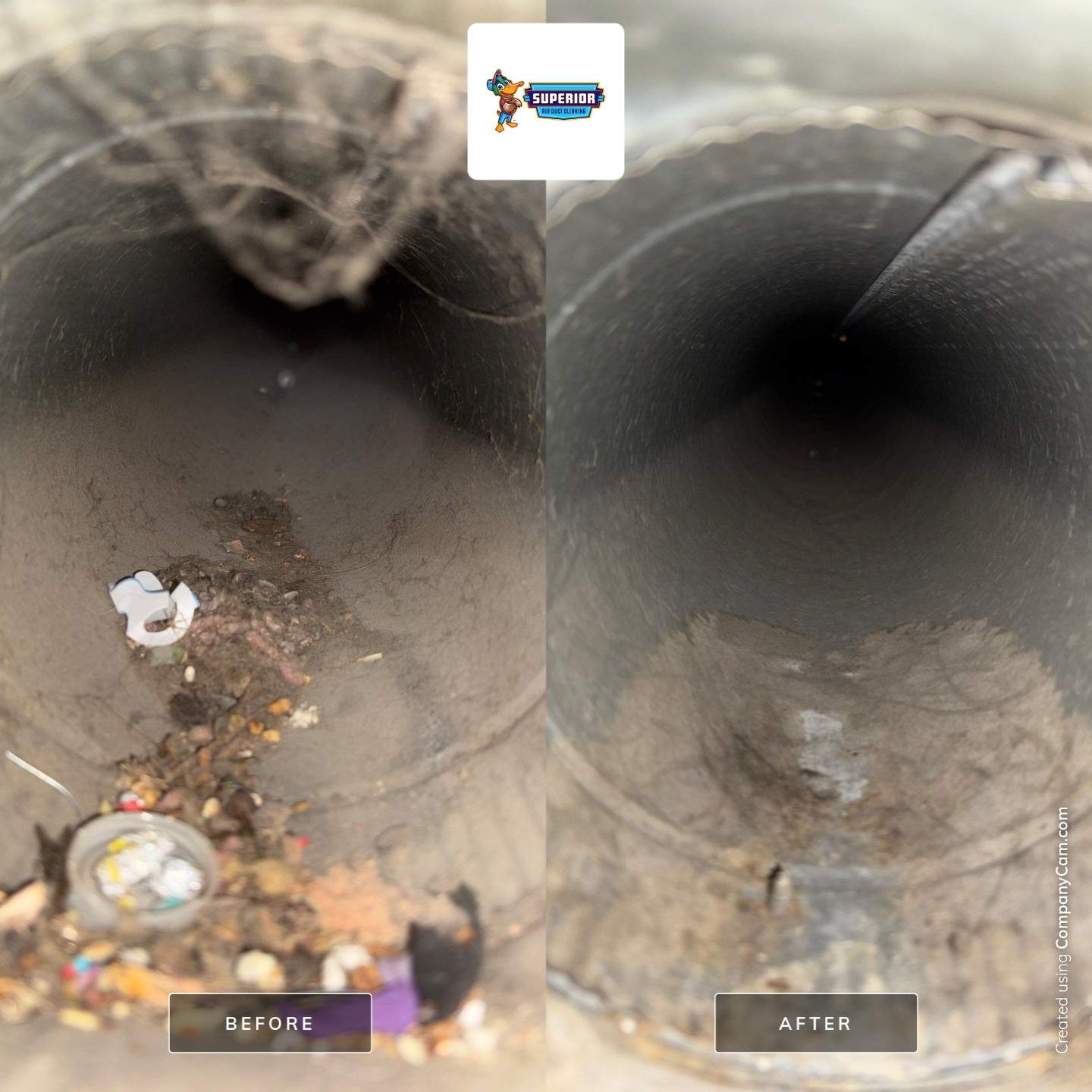 Air Duct Cleaning With a Vacuum Truck in New Cumberland, WV by Superior Air Duct Cleaning