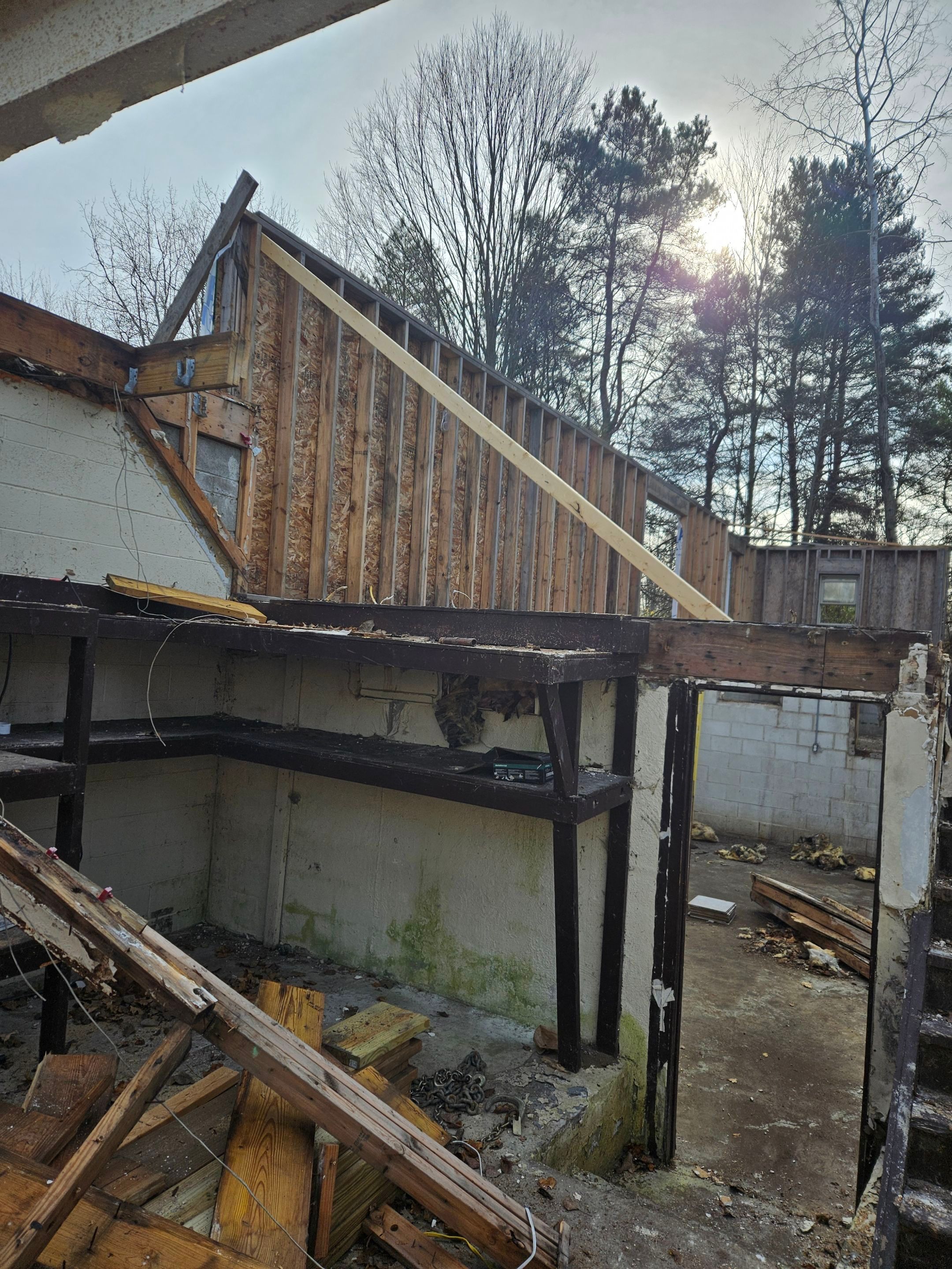 New Home Build (Fire Damage) by Clark Builders LLC