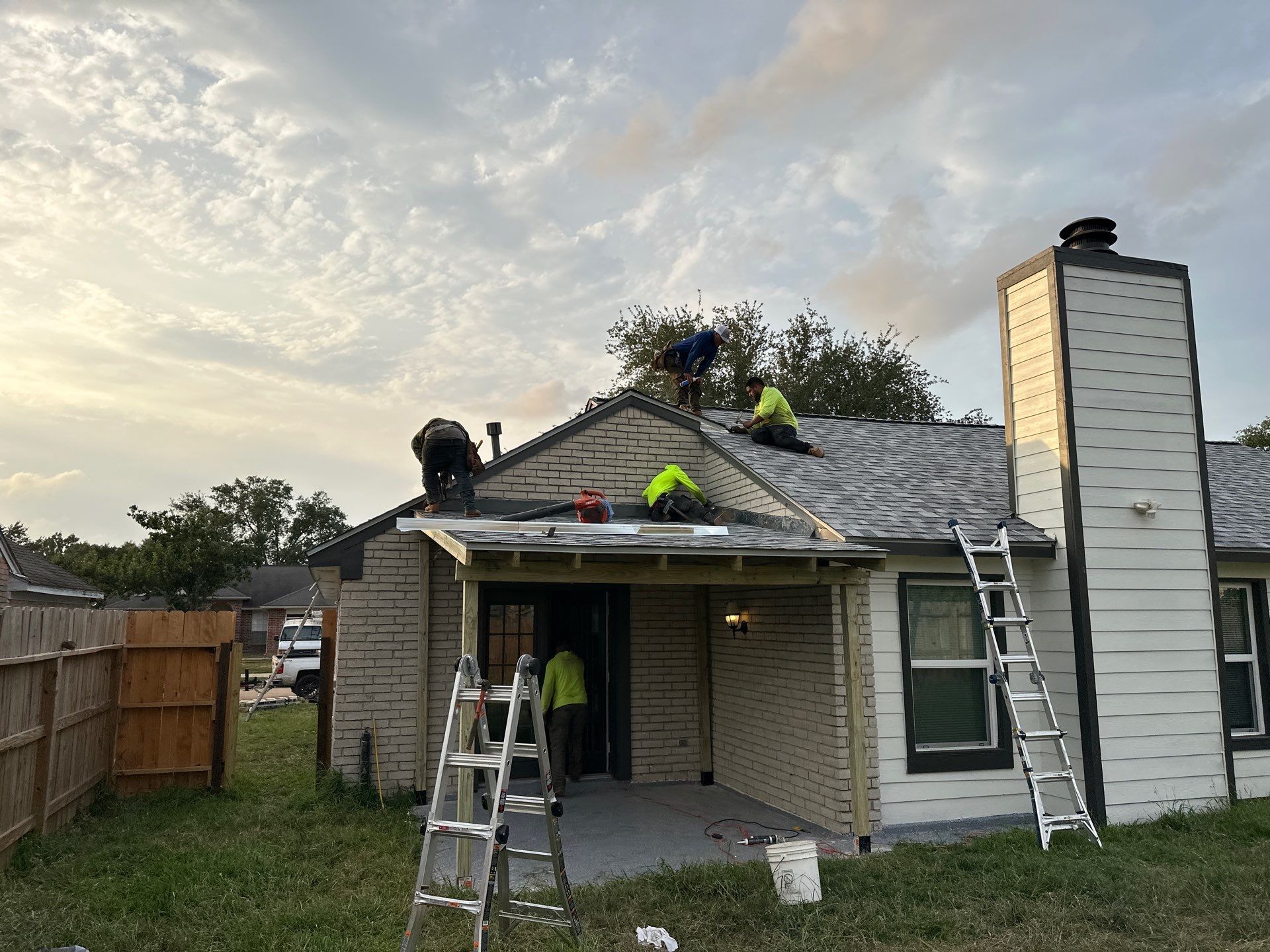Project in Katy by Motion Roofing