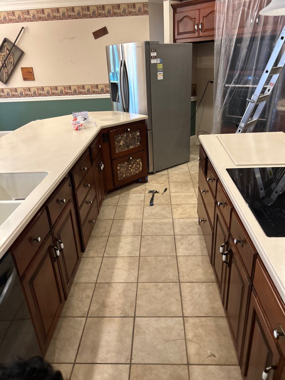 Kitchen Floor Refresh by Footprints Floors of Nashville