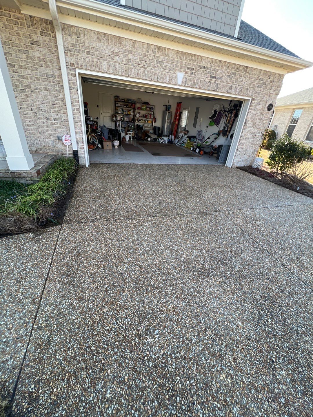 Driveway using Concrete Sealant by DuraSeal