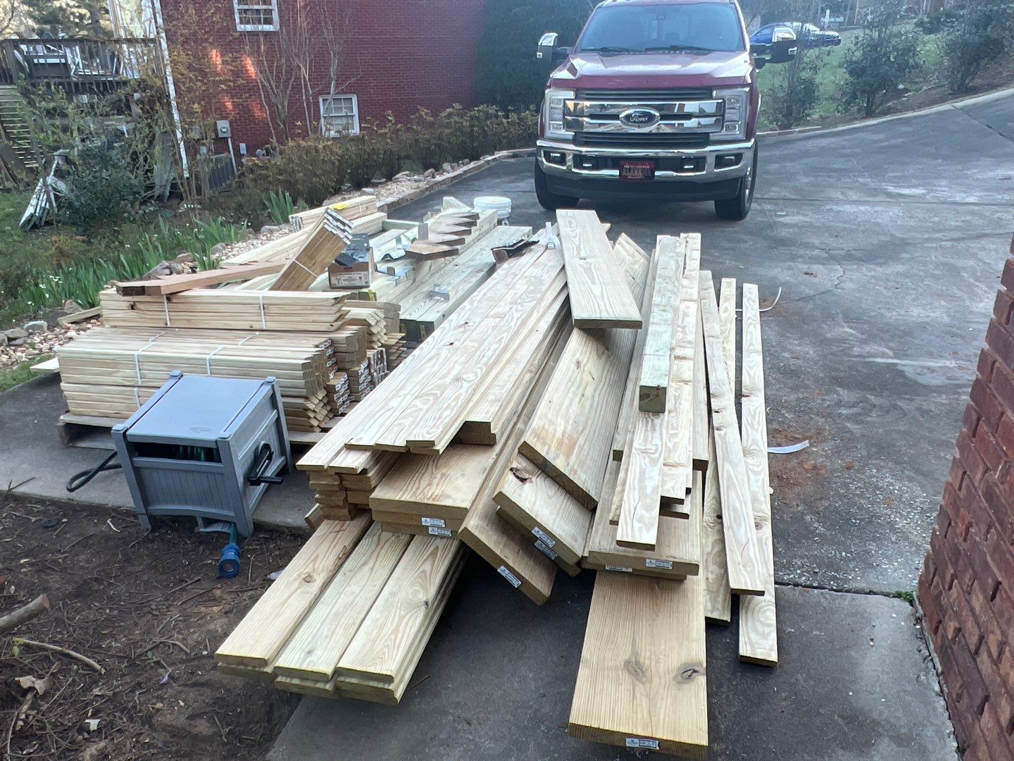 Shades Pointe Lane - Deck Installation  by Pillar and Pine