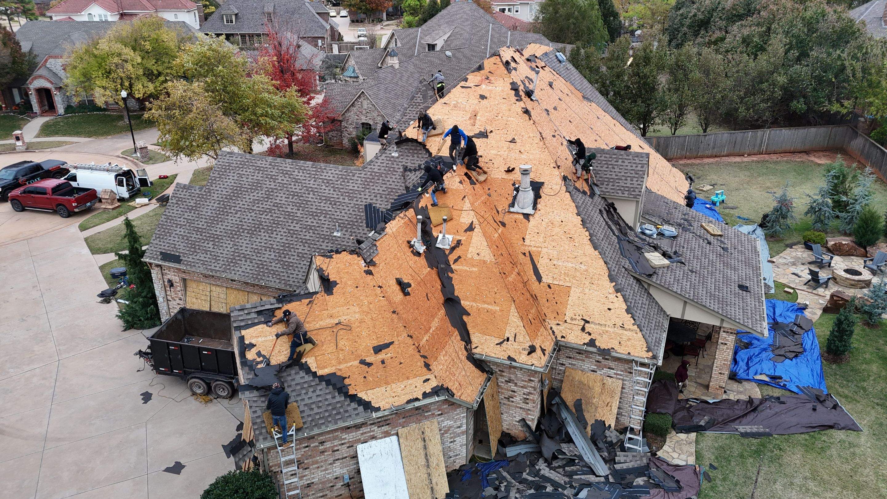 Roof Replacement in Edmond, OK by 5Coat Roofing & Construction