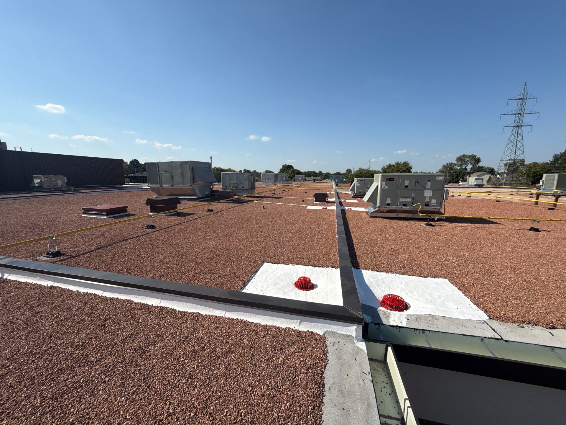 Mills Elementary School Commercial Re-Roof and Moisture Protection by Secondary Rhodes