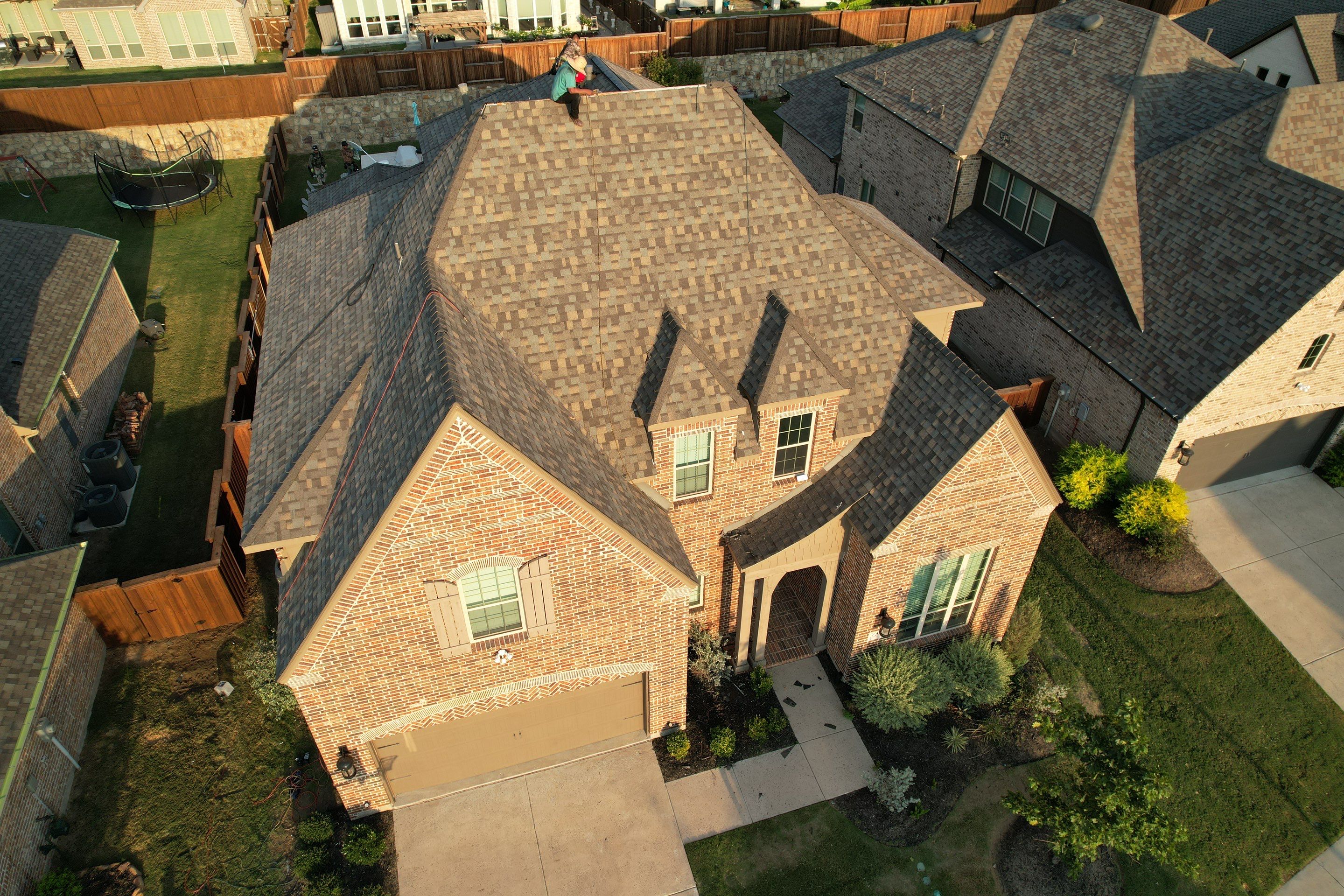 Project in Prosper by Zeus Exteriors