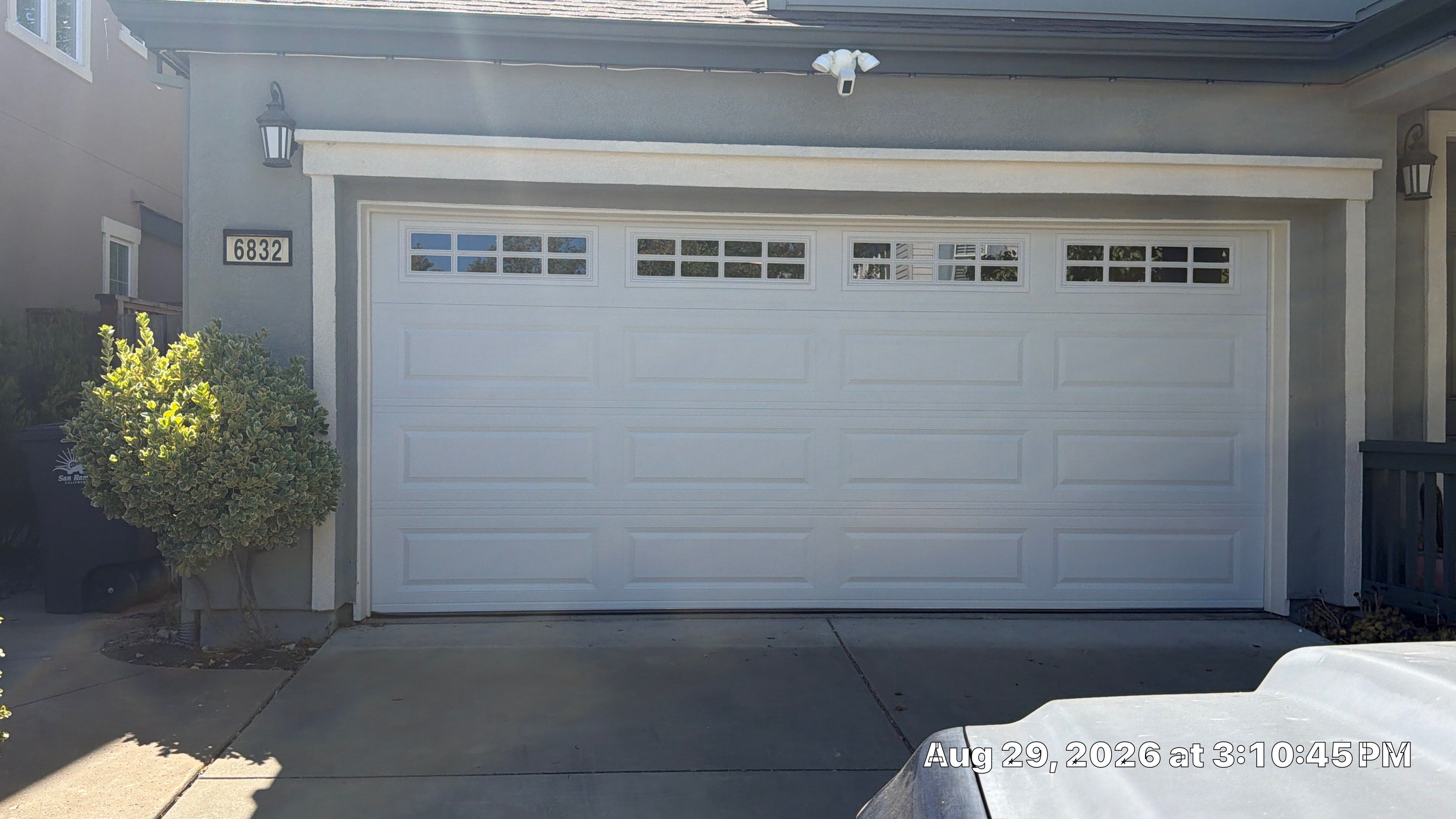 Project in San Ramon, CA by Valiant Garage Door