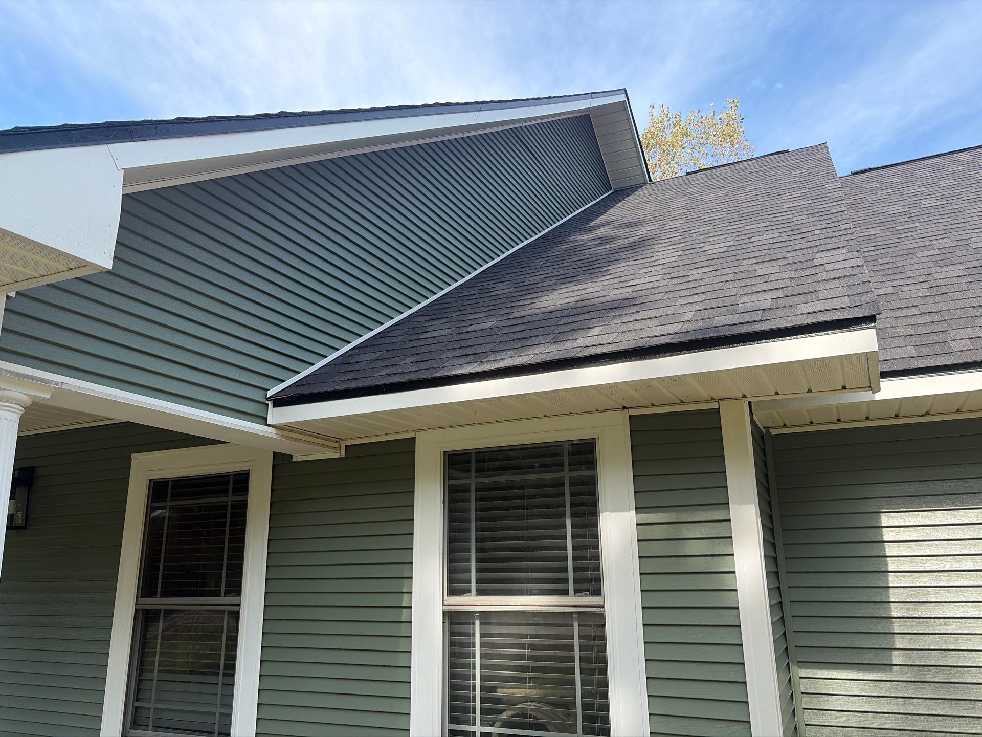 From Aged Yellow to Fresh Green in Frankston, Texas by Quality Coats Painting