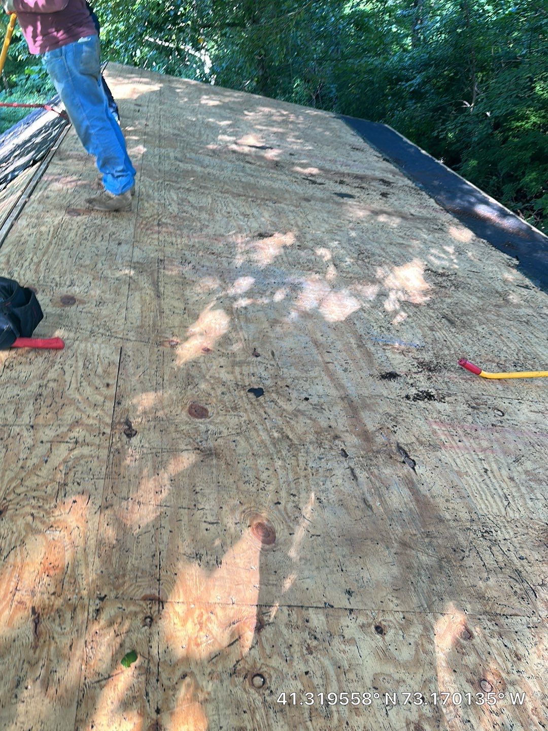 Residential Roofing Installation using Owens Corning TruDefinition Duration AR - Onyx Black & New Siding Using Mainstreet Charcoal Gray by A Plus Exterior