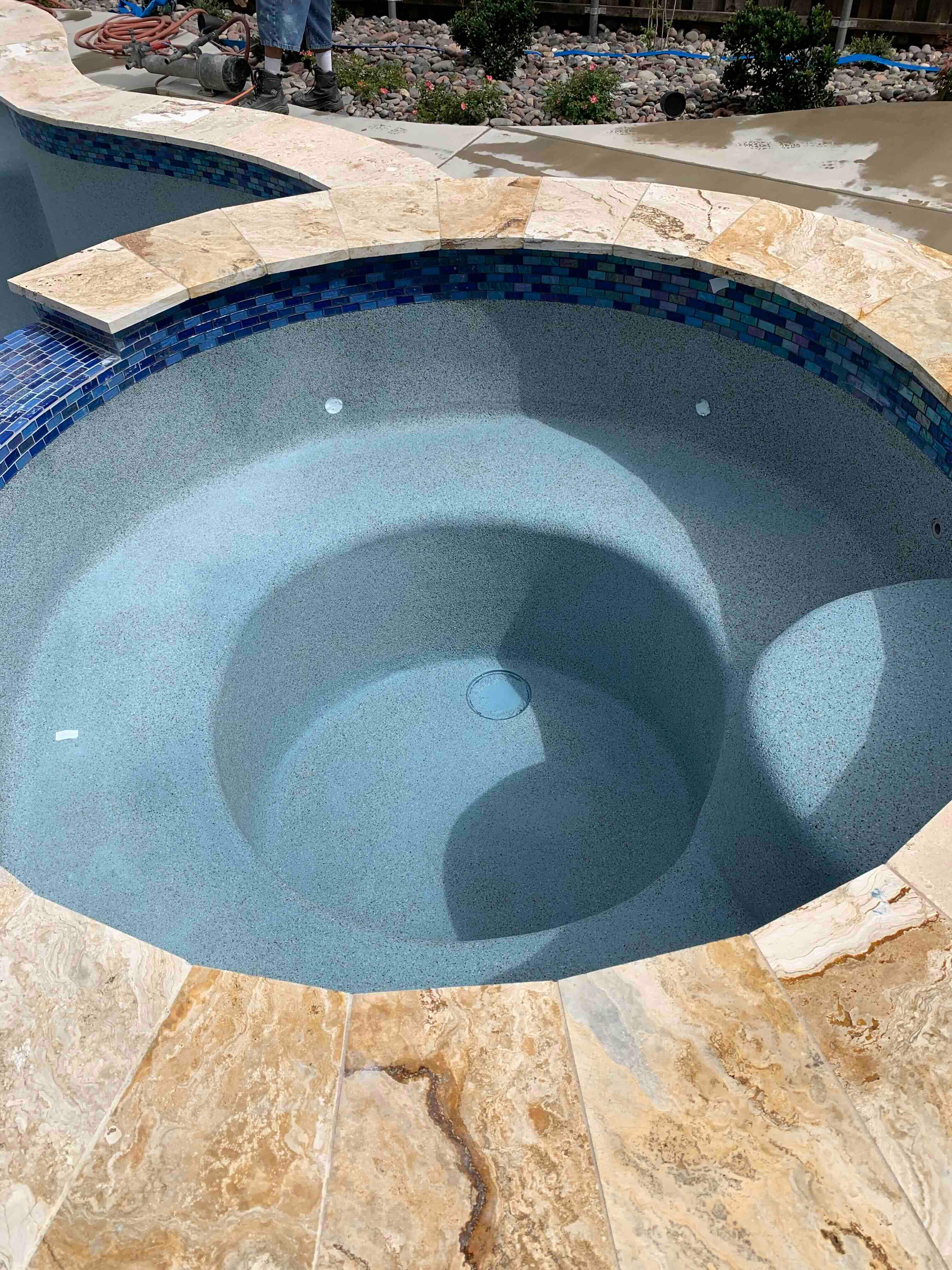 Freeform Pool and Spa with Pergola and Outdoor Kitchen by Pinnacle Pools and Spas - DFW