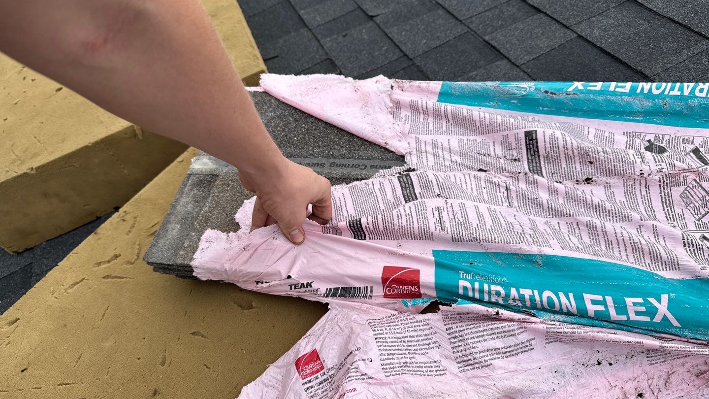Roof Replacement using Owens Corning Onyx Black by 180 Contractors