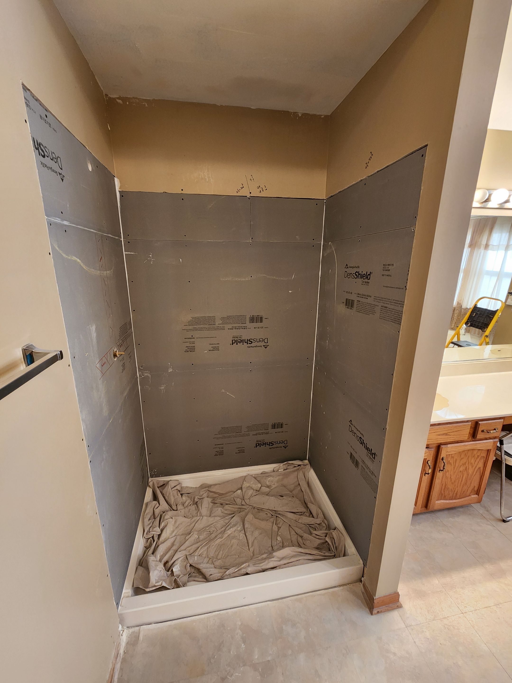 Tile Shower Remodel in Bartlett by Snap Home Solutions