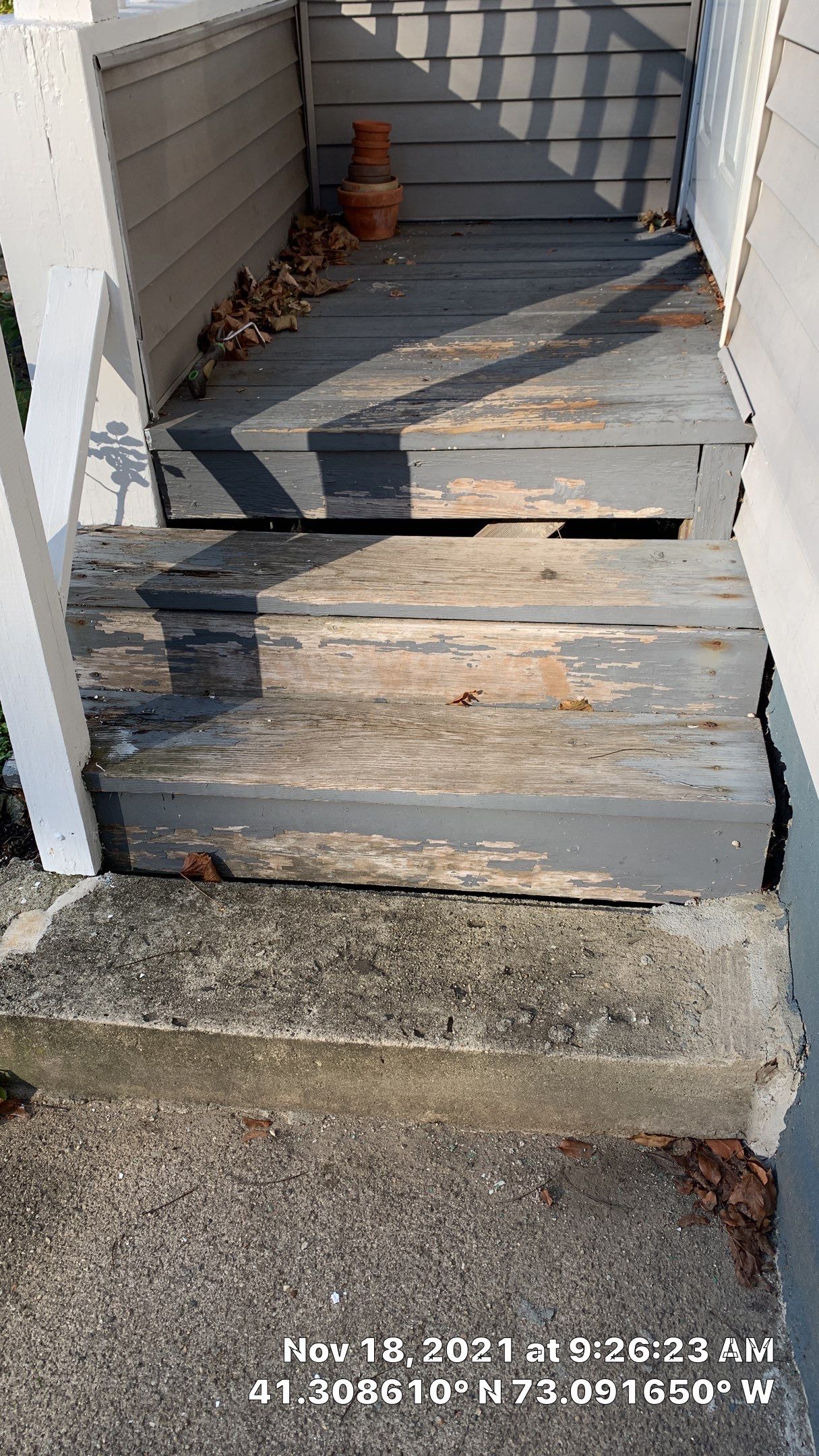 Deck Installation using Pressure treated railing by A Plus Exterior