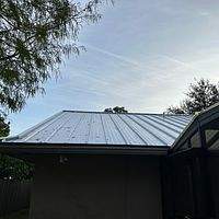 24ga 1.5" Mechanical Seam Mill Finish by Total Roofing System The Metal Roof Experts