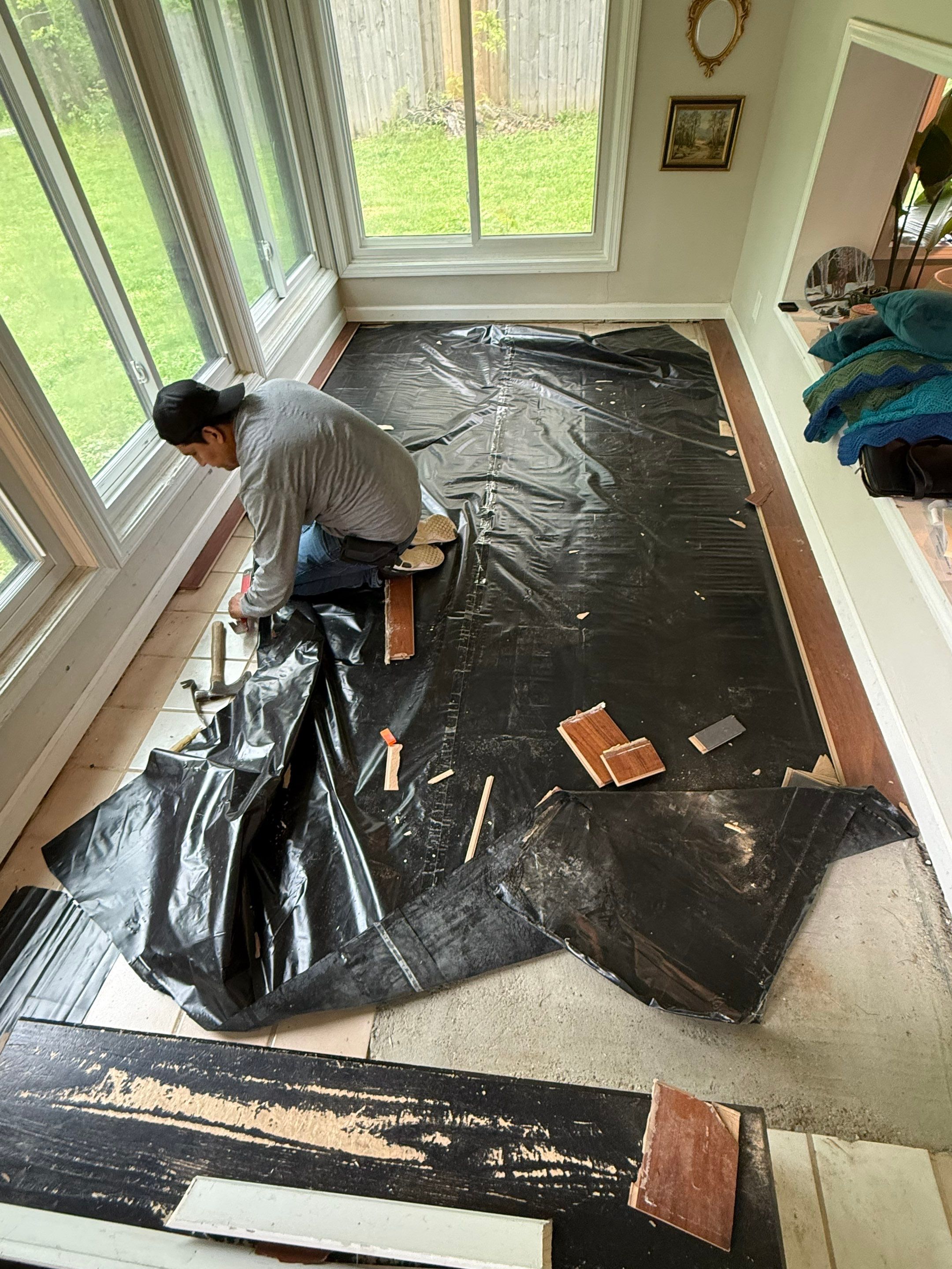 Laminate Removal and Carpet Installation in Zionsville, IN by Brothers Floor Covering INC.