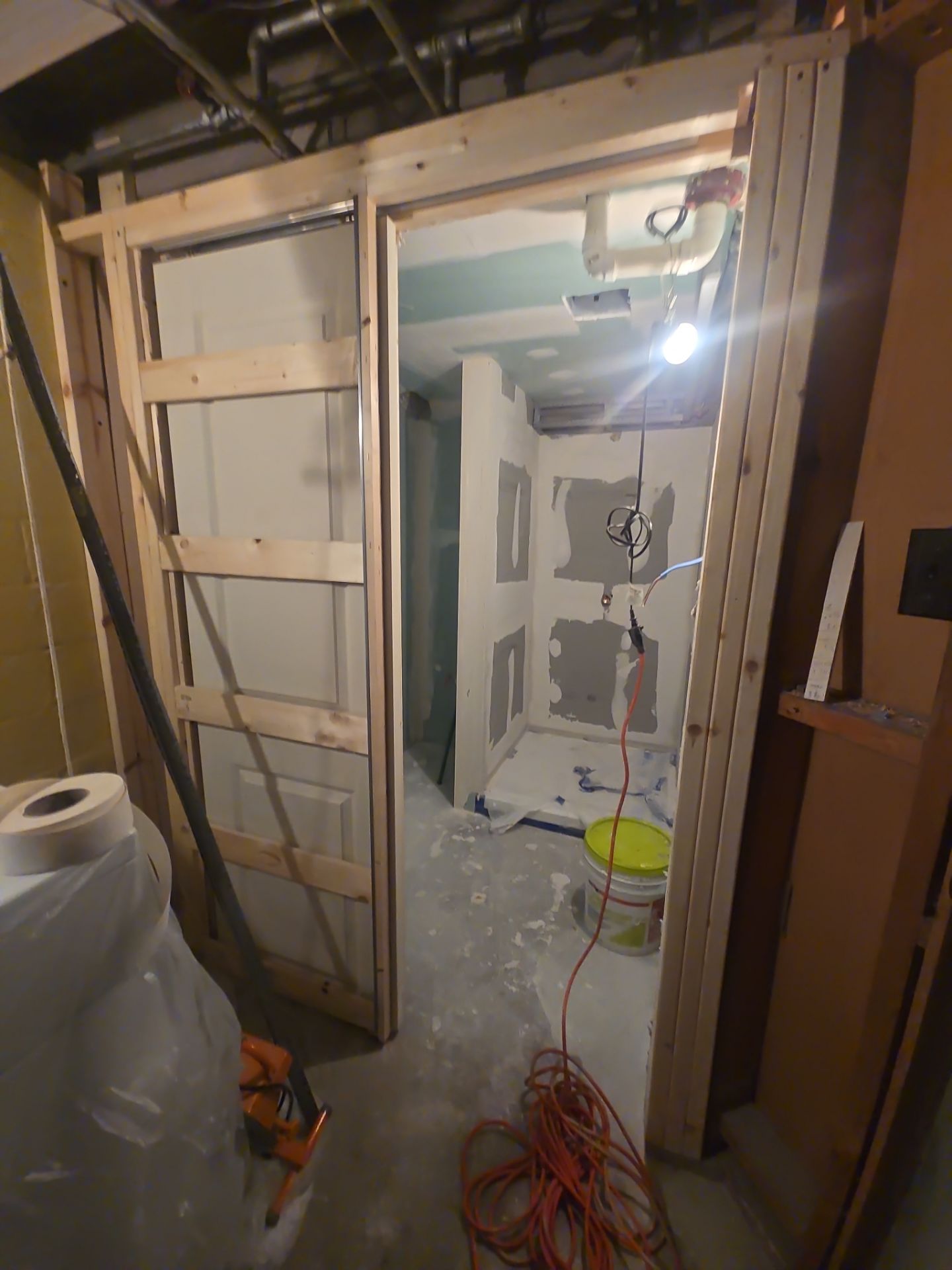 Bathroom Transformation – From Empty Space to Dream Bathroom by Johnny Five Construction 