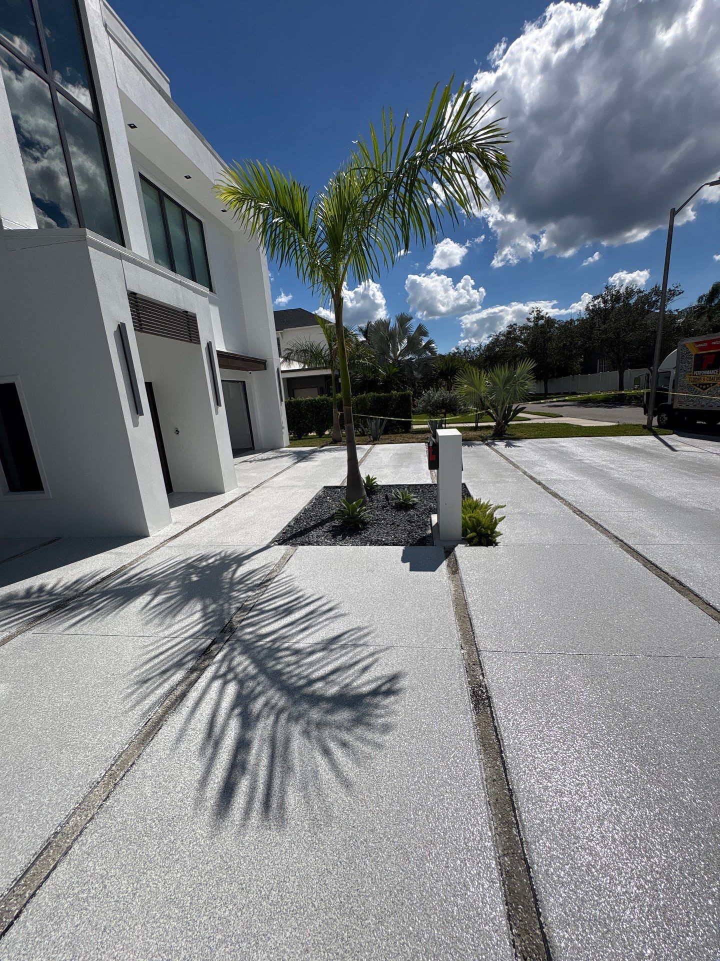 Driveway Coating in Tampa by Performance Floors & Coating