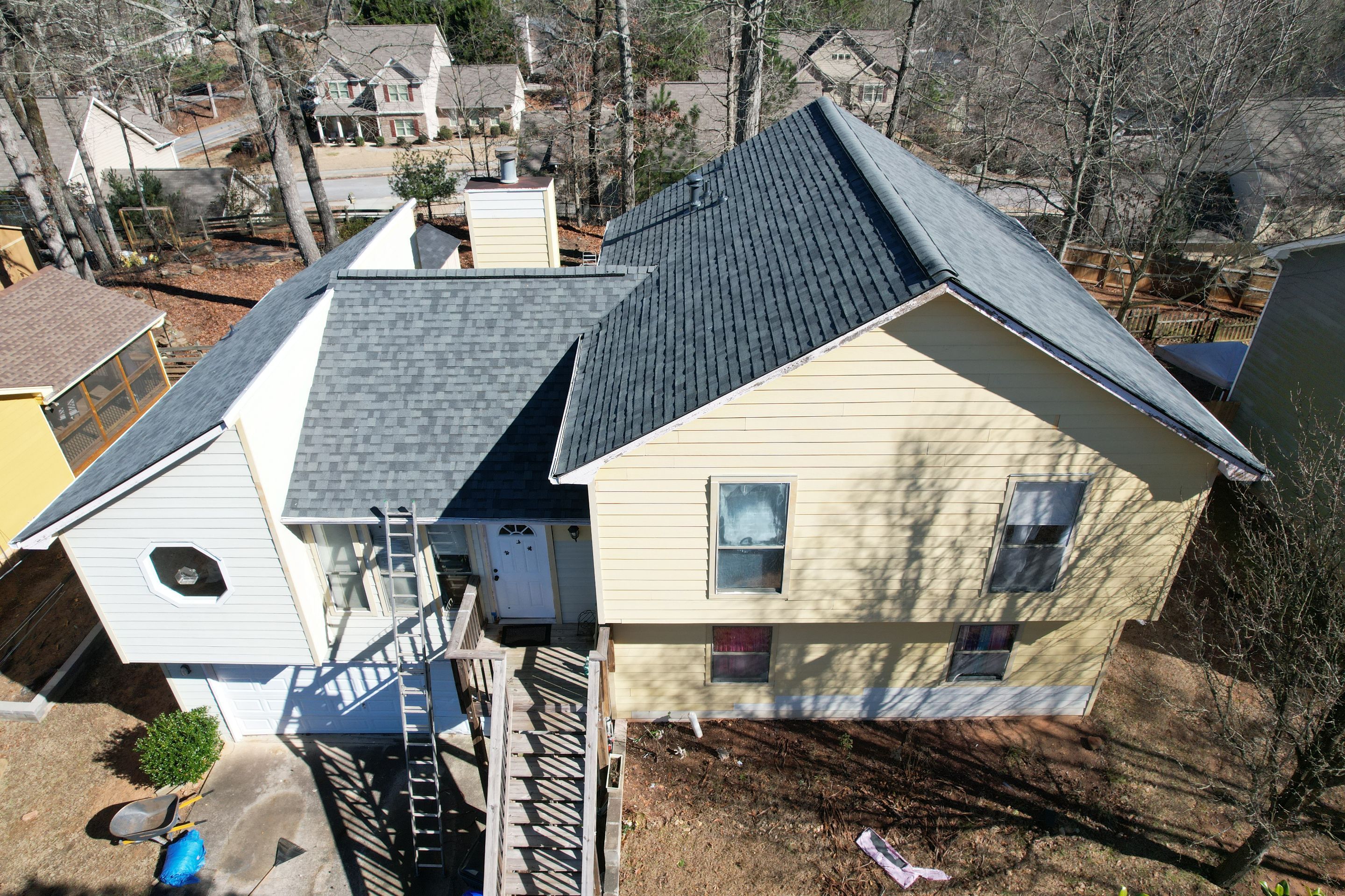 Residential Roofing Installation using Owens Corning by Inspector Roofing and Restoration