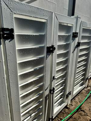 Louvered Vinyl Enclosure in Sarasota