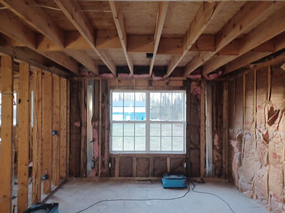 Project in Mt Morris Township by EzDry Water Mitigation & Property Restoration