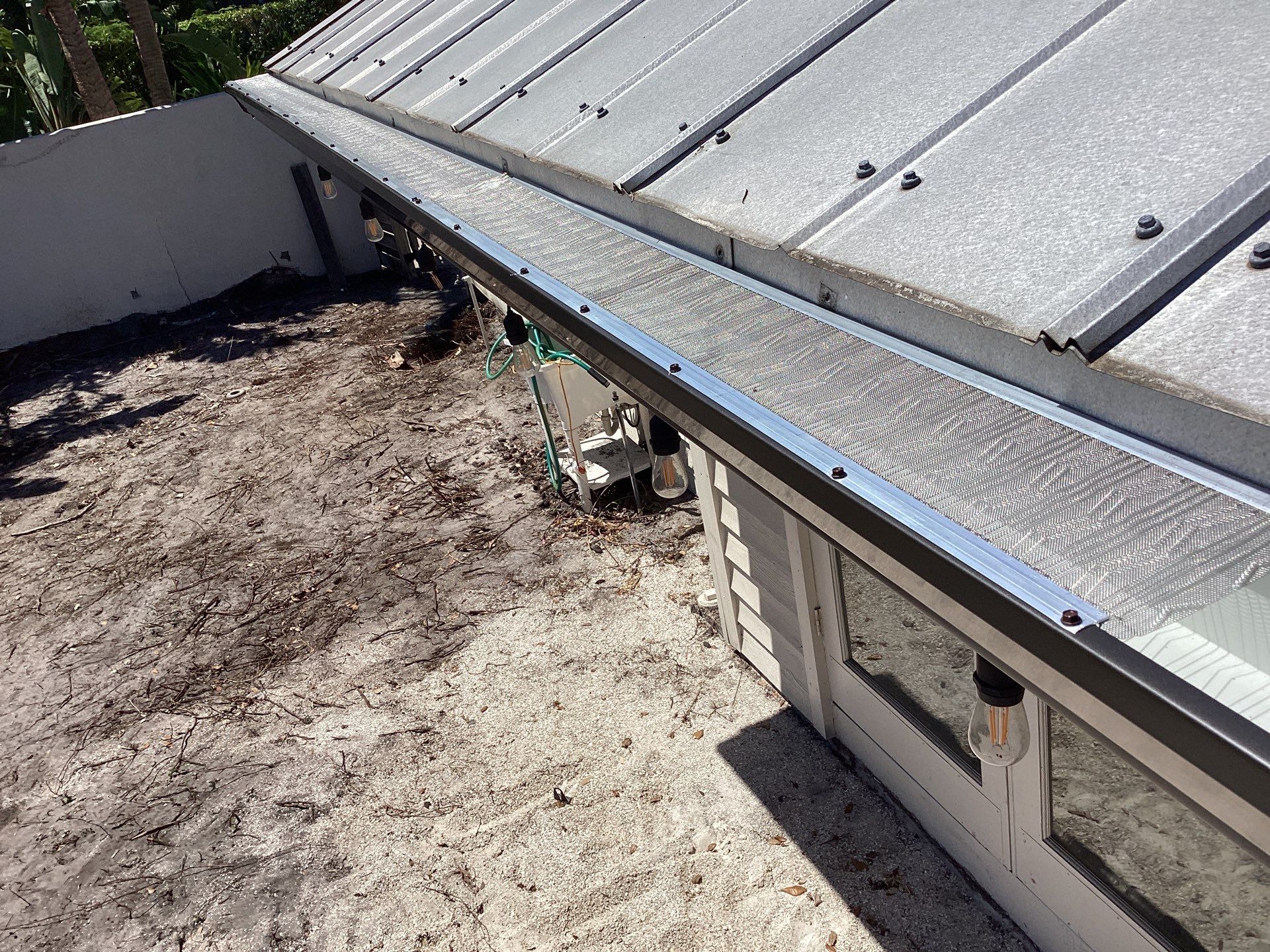 Gutter Guard Installation Project in Sarasota FL by Gutter Professors