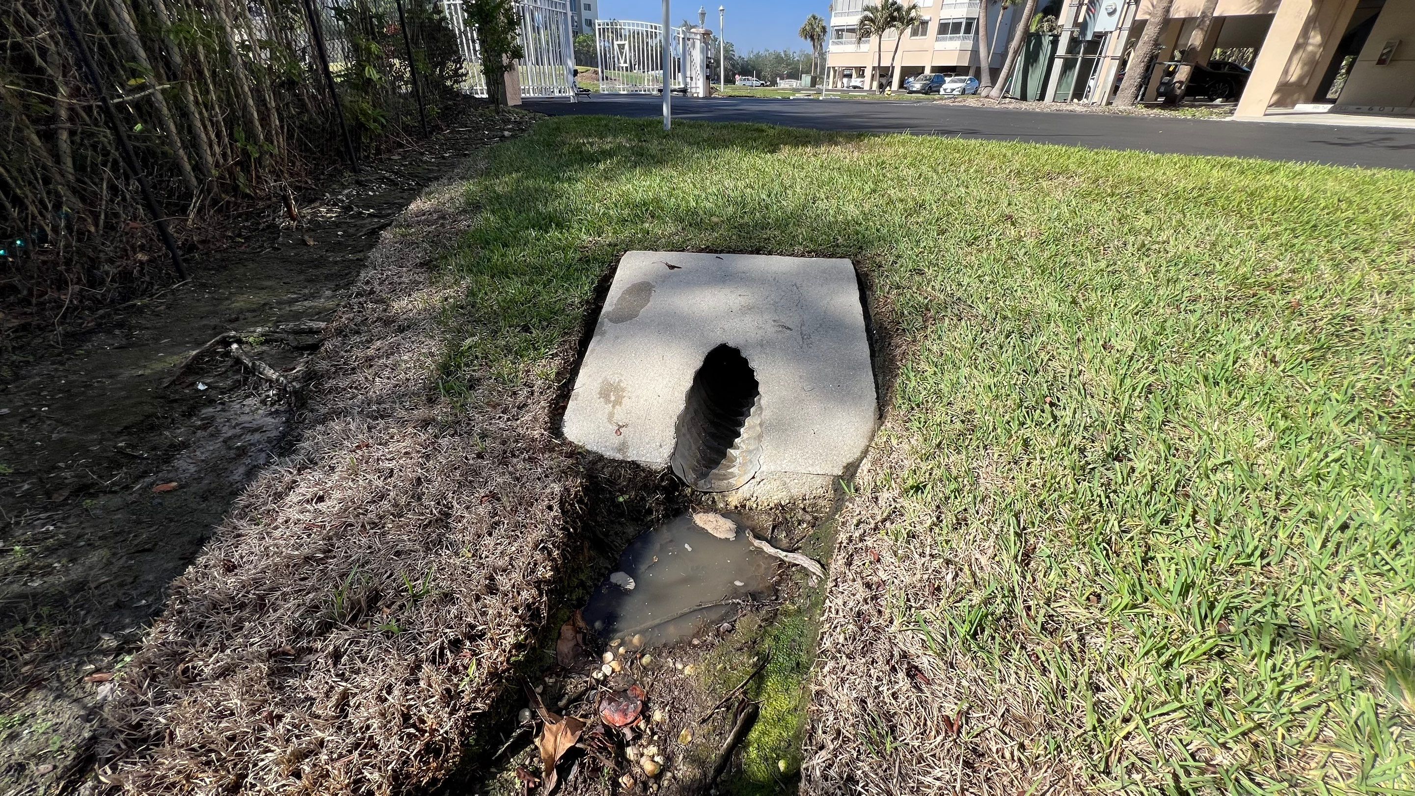 Condo Storm Water System Cleaning and Maintenance From Hurricane Ian by APS Power & Water
