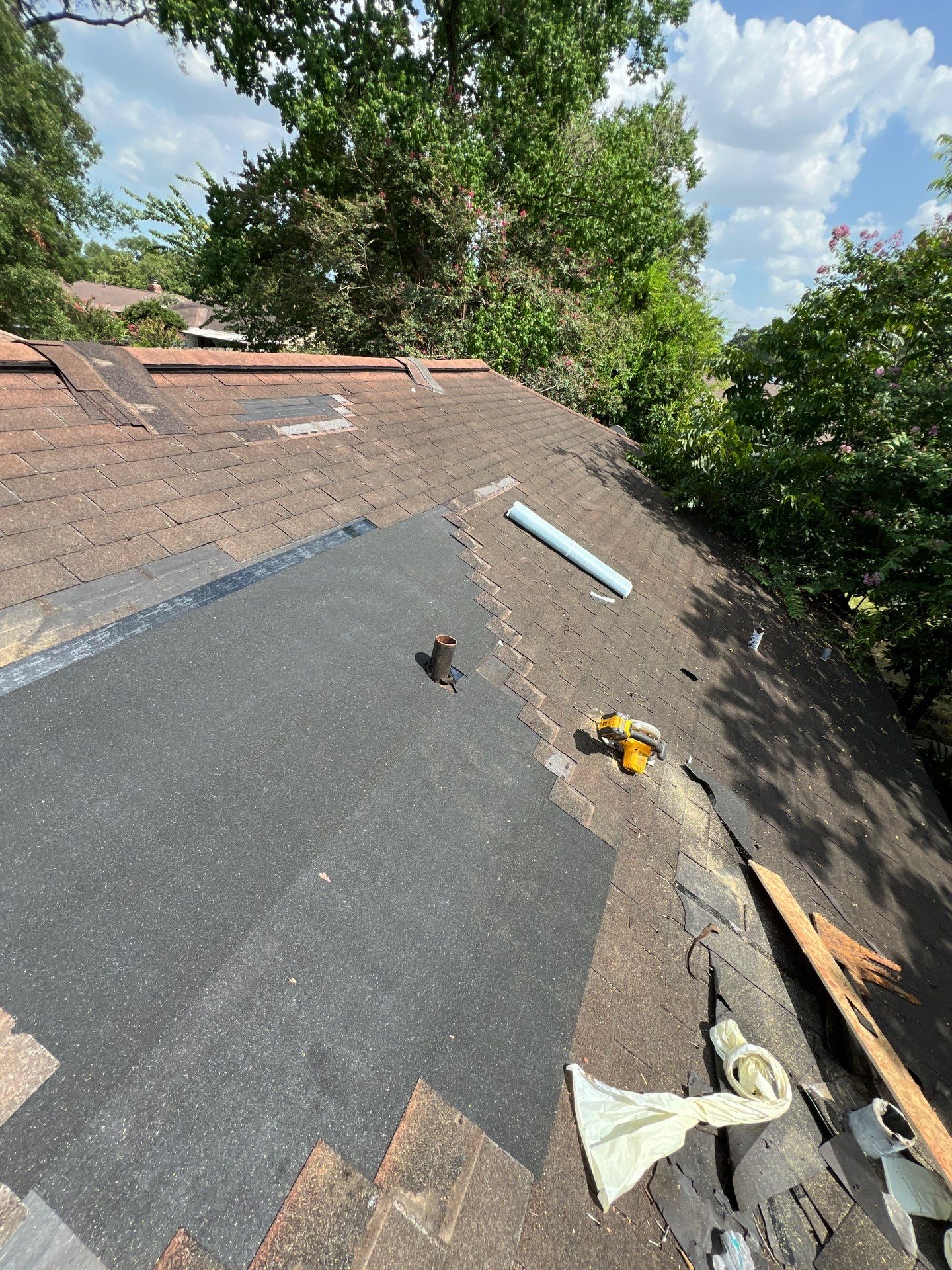 Residential Roofing Repair using Owen's Corning Duration (Lifetime) Shingles by Roof Repair Company