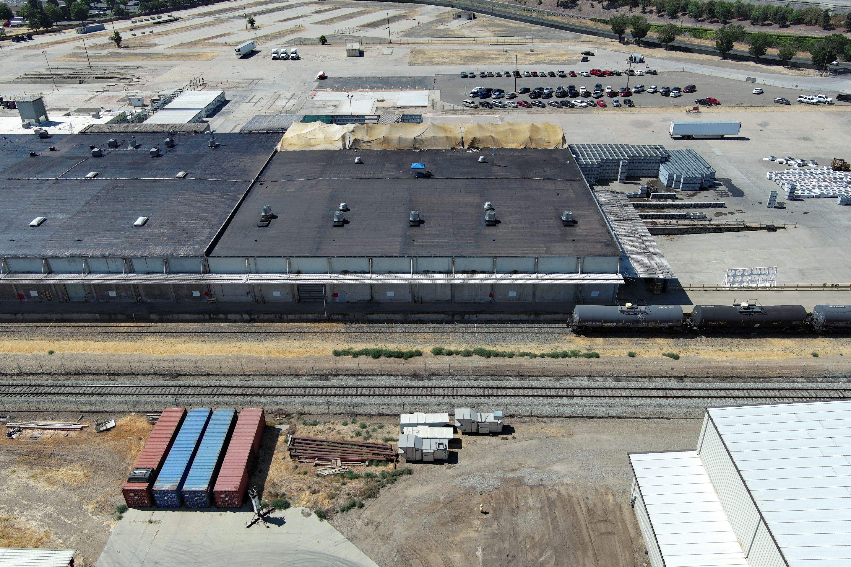 Pro Farms Spray foam roofing project by Straight Edge Roofing Inc