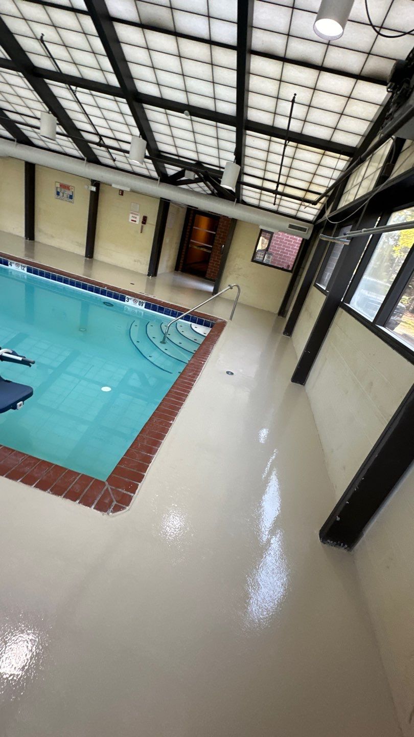 Hotel Pool Deck Project in Independence by Floors in a Day, Inc