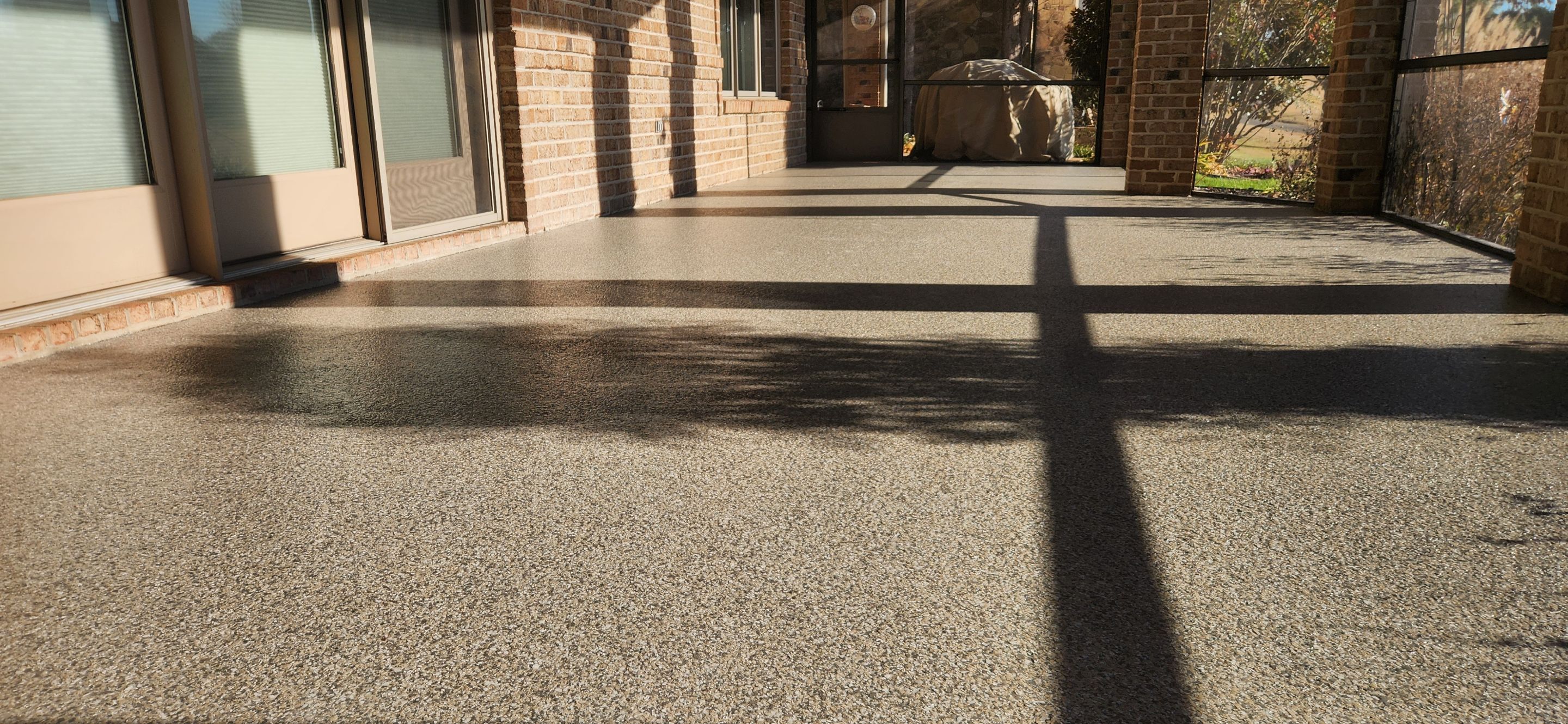 Patio using Madras by Elite Floor Solutions