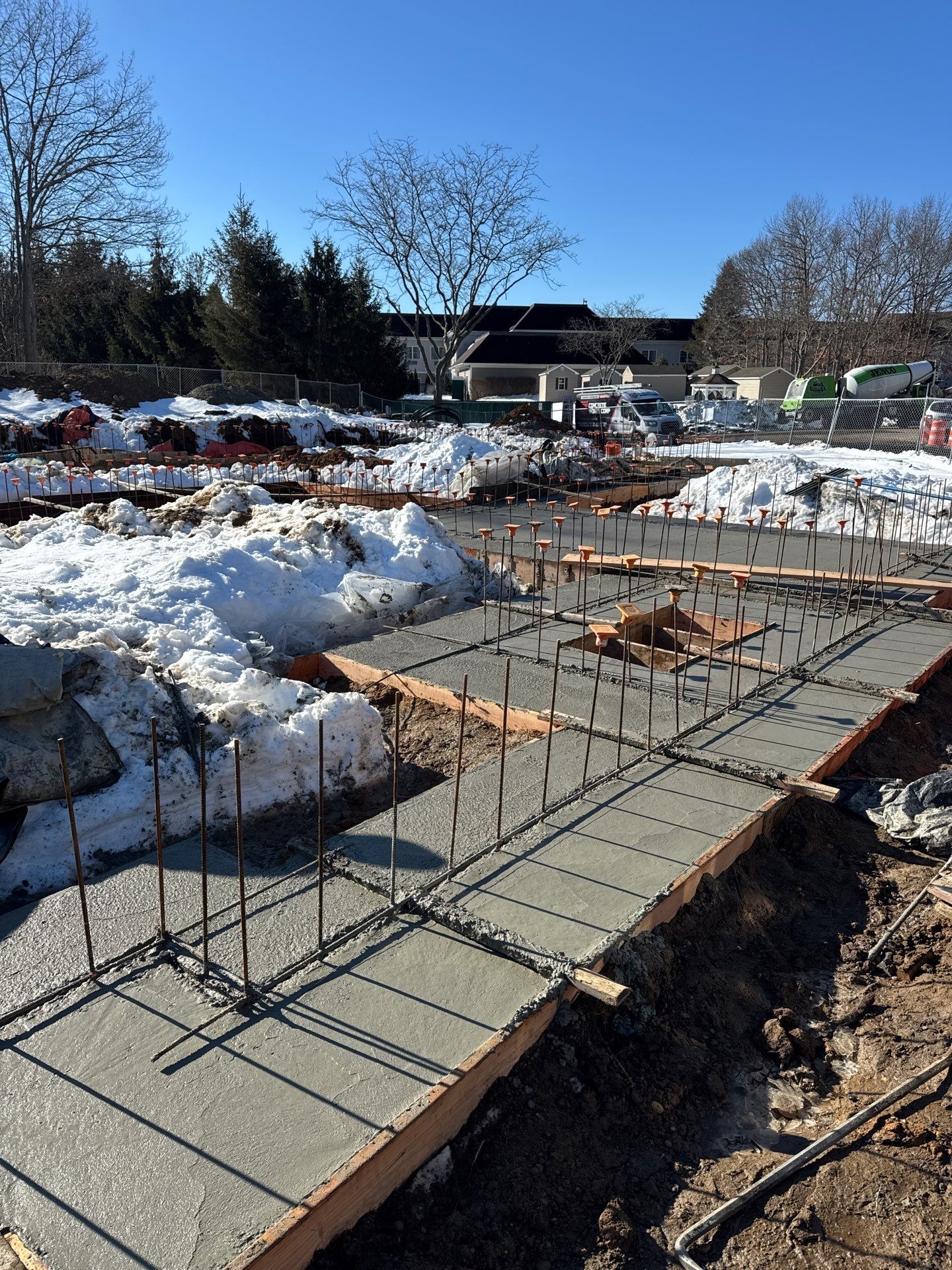 Project in Setauket- East Setauket by Concrete Works Corp