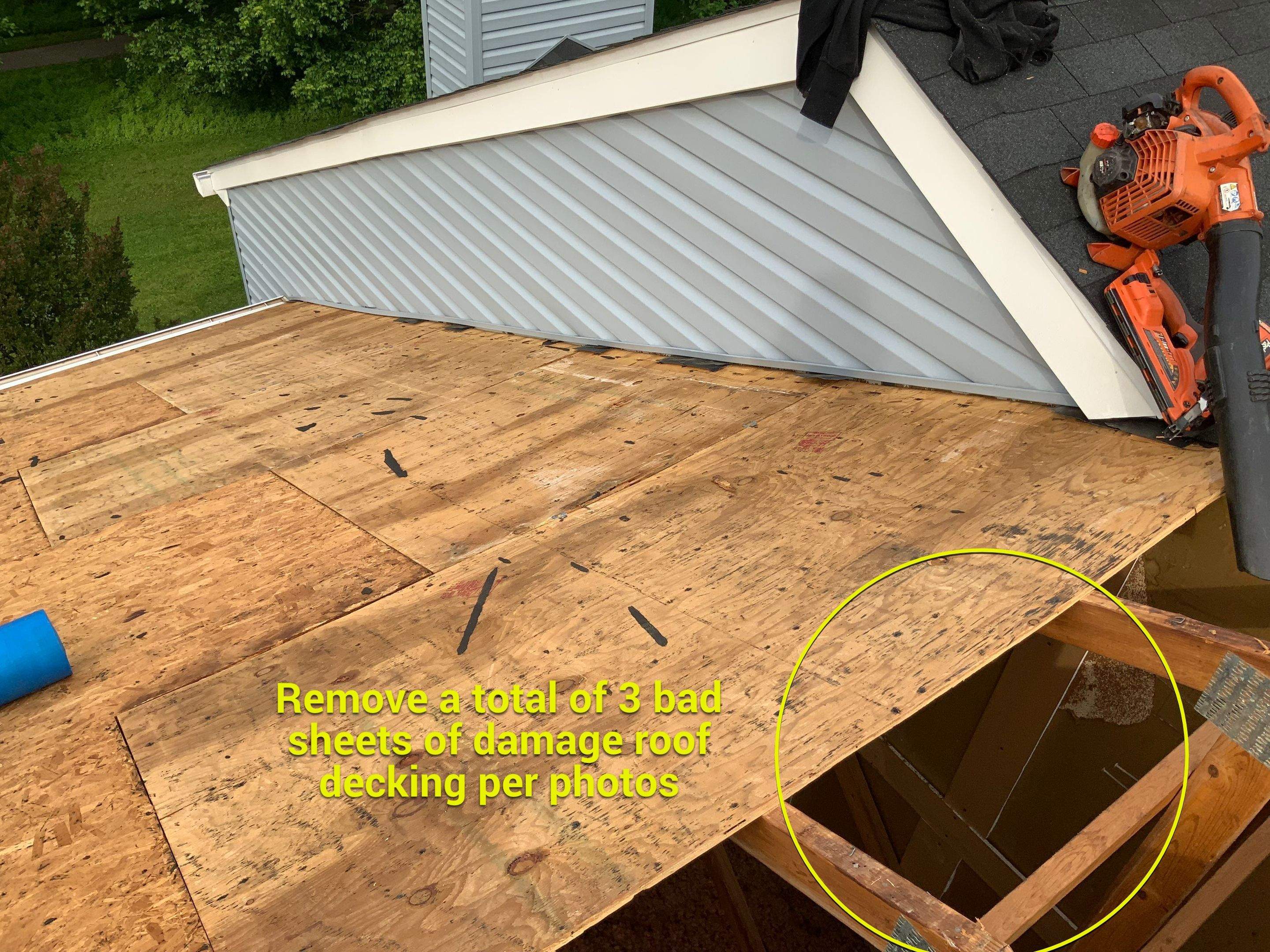 Residential Roofing Installation using XT-25 Color Moire Black by Alpha Design Services