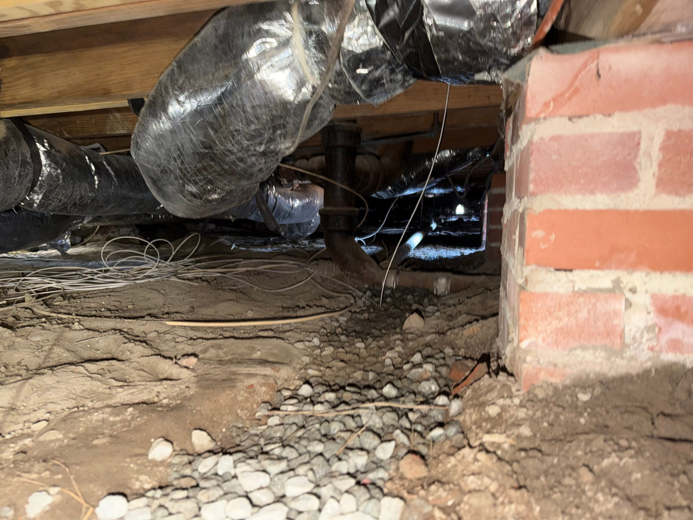 Project in Portsmouth by Patriot Crawl Space Repairs