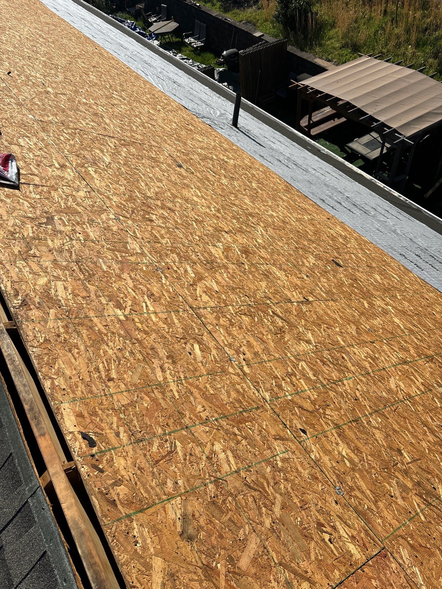 Residential Roofing Installation using GAF Timberline HDZ Weatherer Wood by Rainstoppers Roofing