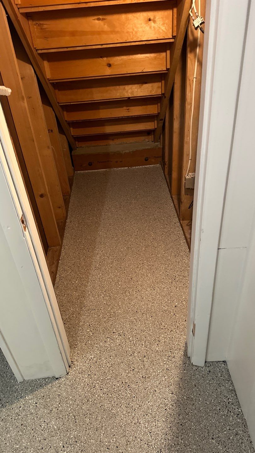 Basement Project in Bradford Woods by Floors in a Day, Inc