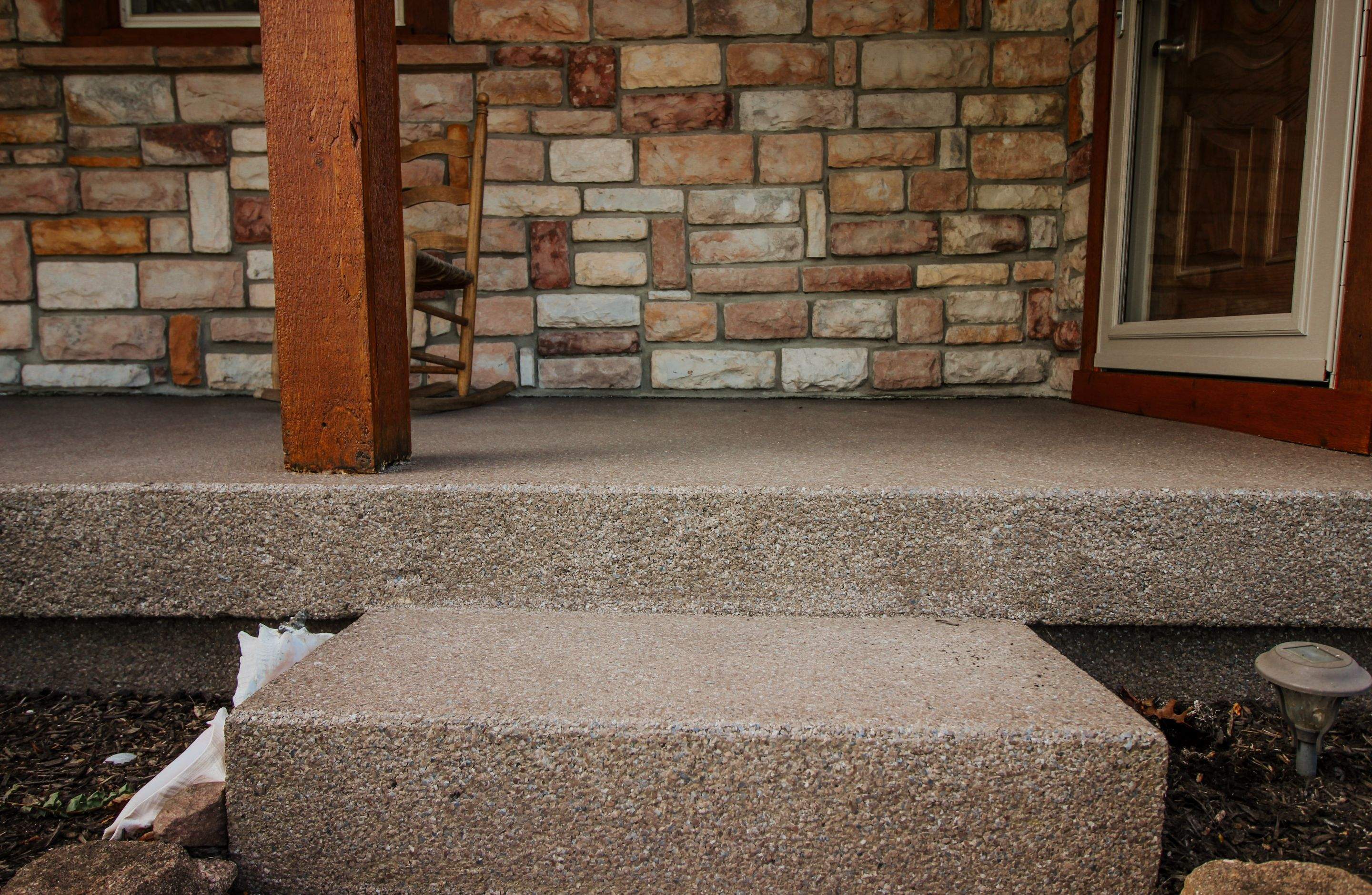 Patio Installation using Flint by Your1DayFloor.com