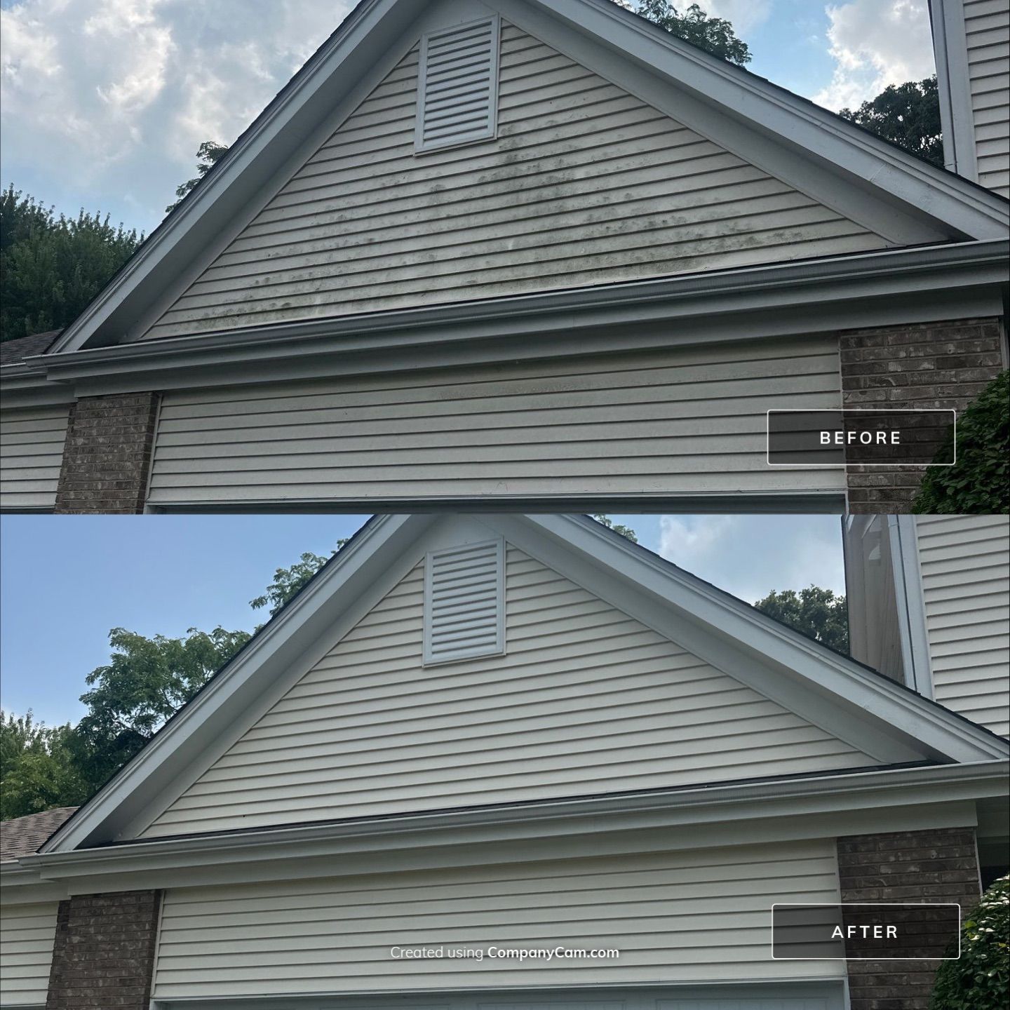 Project in Grayslake by Simmons Power & Soft Washing