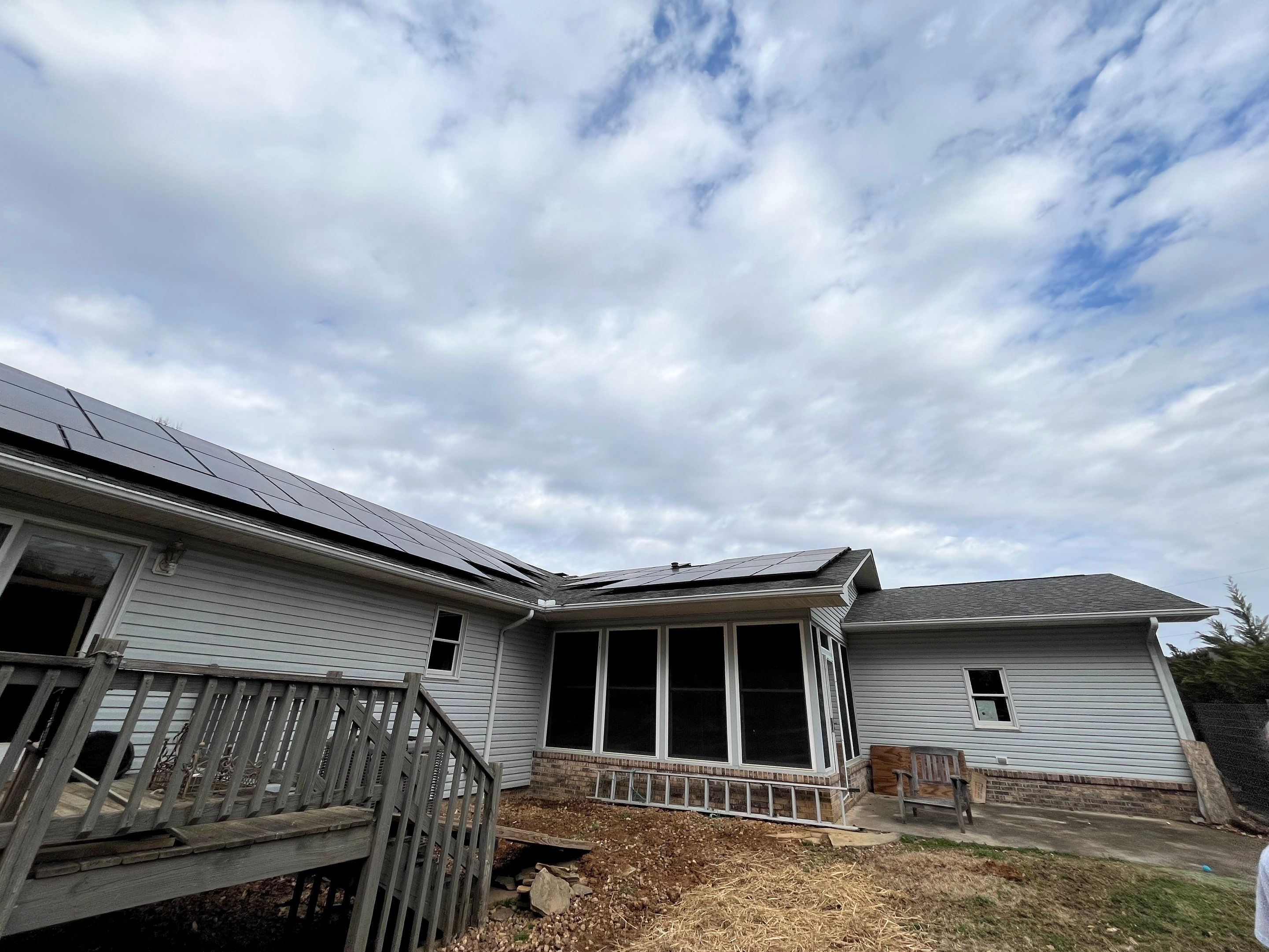 Project in Harriman by Green Wave Solar 
