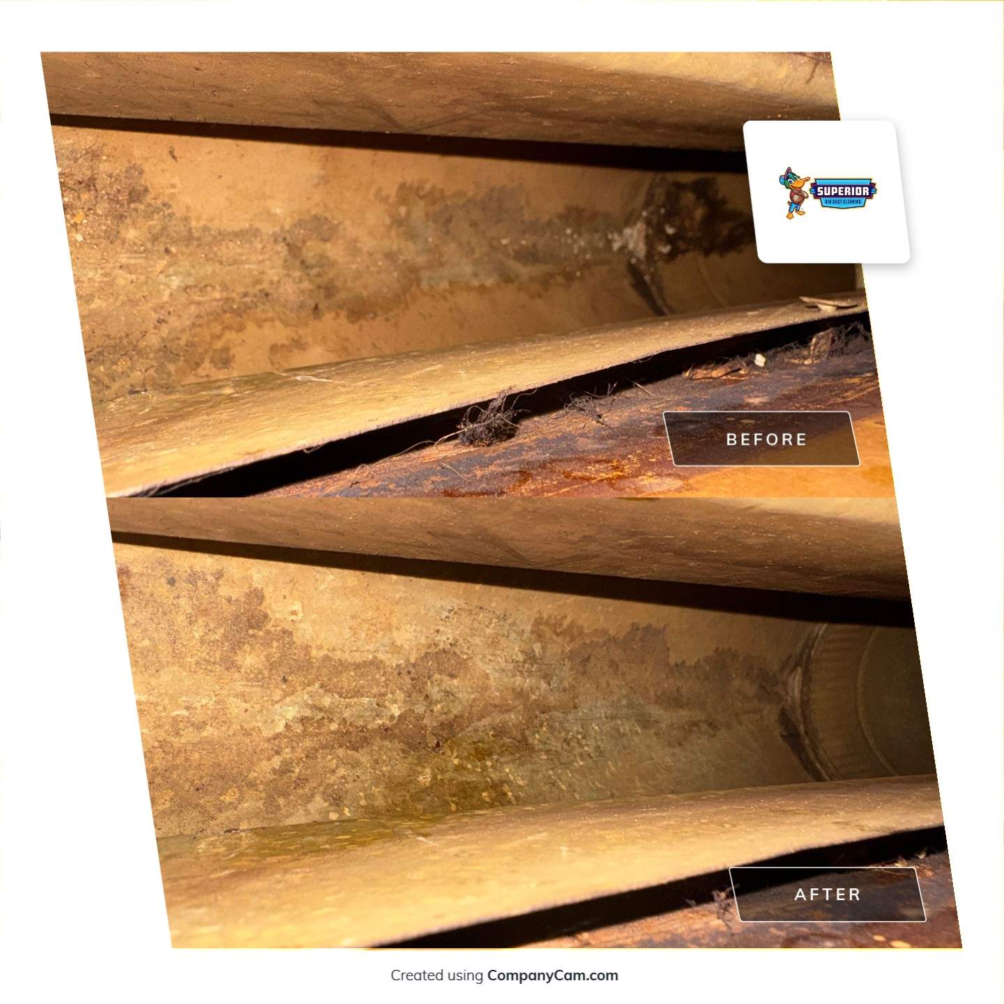 Air Duct Cleaning With a Vacuum Truck in Columbiana, OH by Superior Air Duct Cleaning