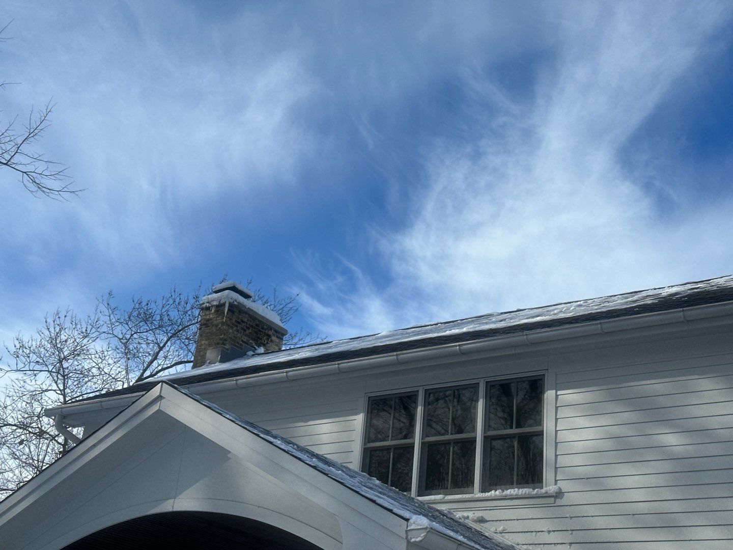 Roof Snow And Ice Dam Removal using Steamer by Stendahl Services