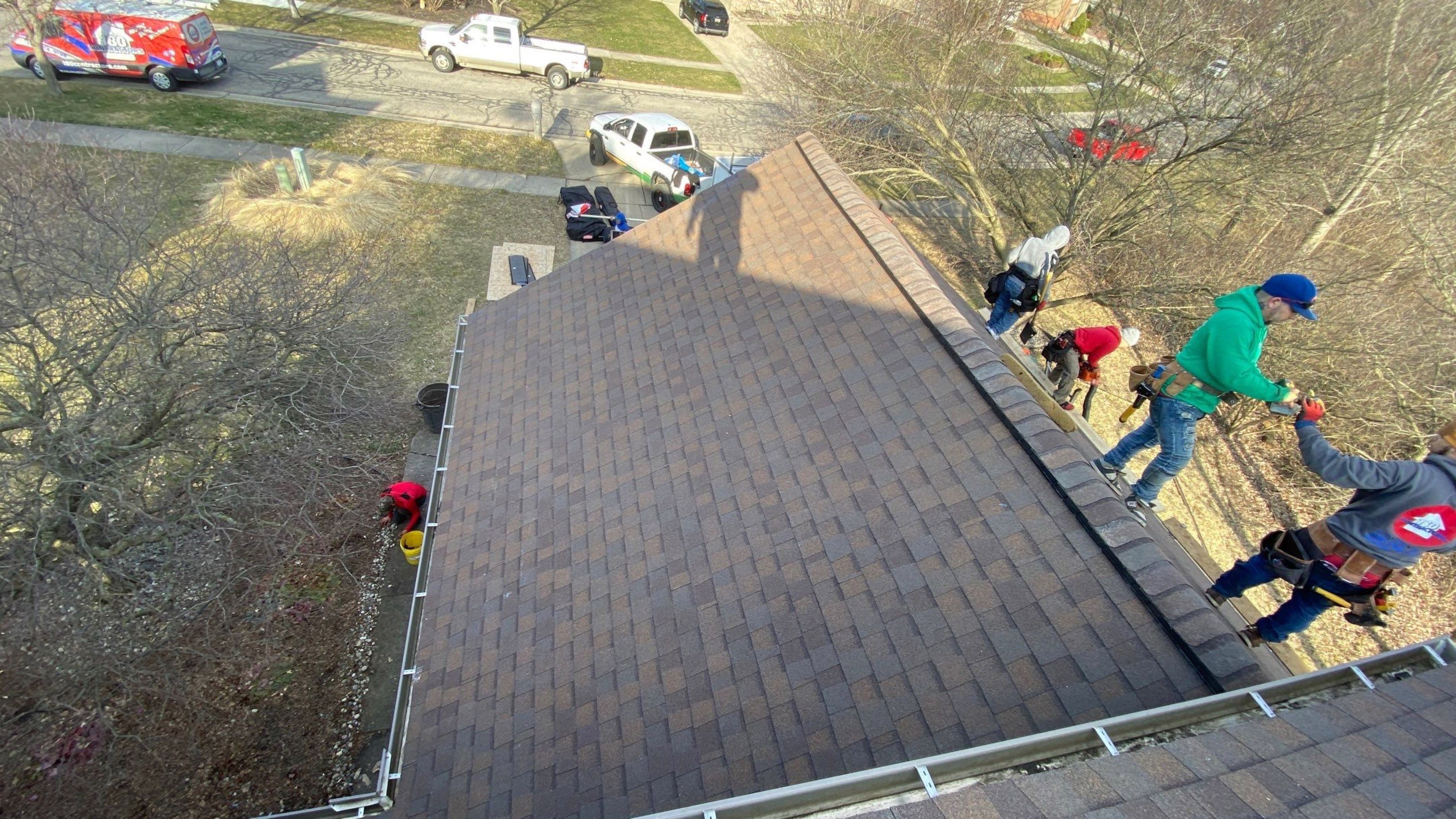 Roof Replacement using CertainTeed Landmark by 180 Contractors
