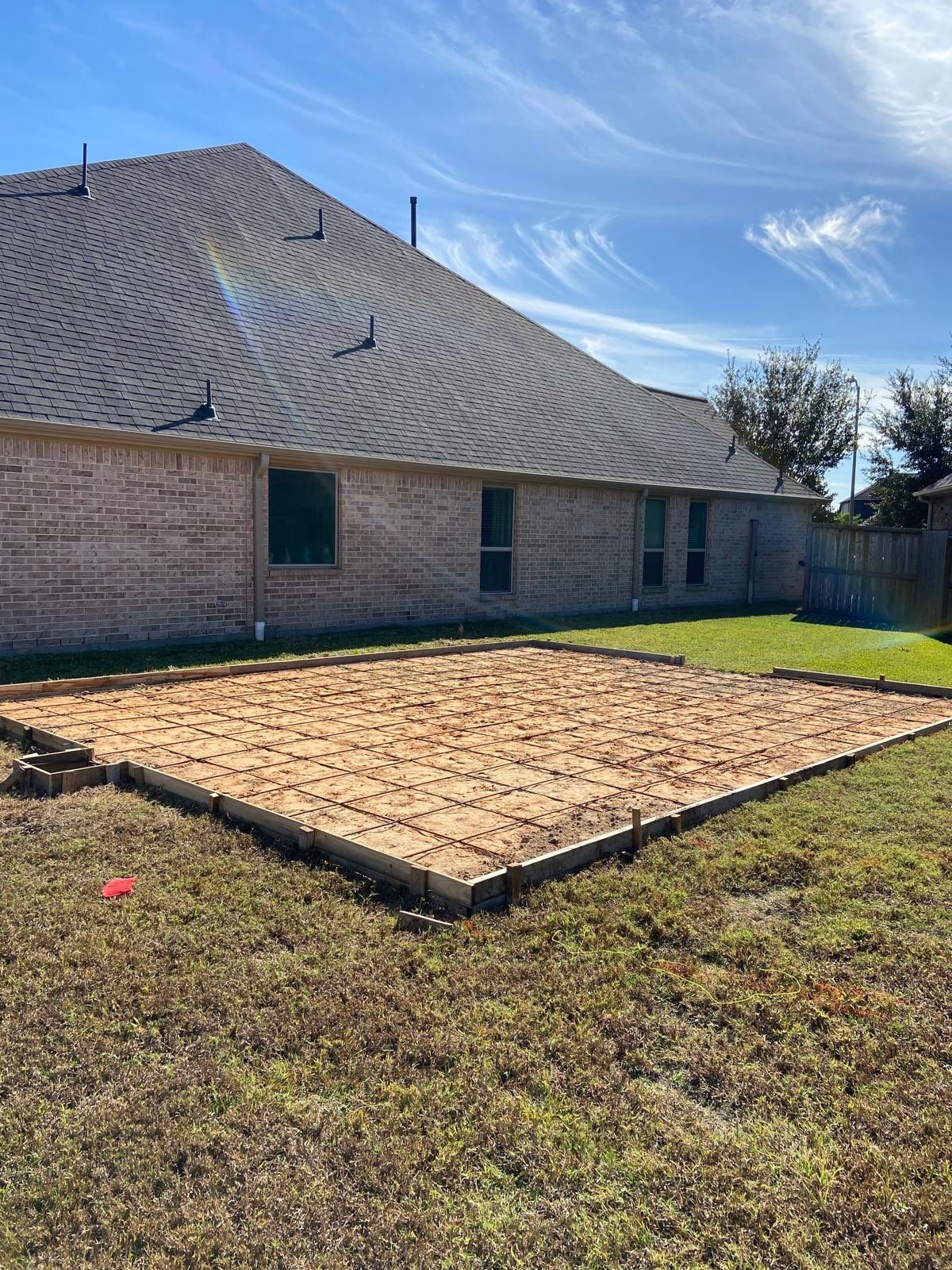 🏀💧 New Basketball Court & Drainage System – Full Backyard Upgrade by Texas Urban Elements