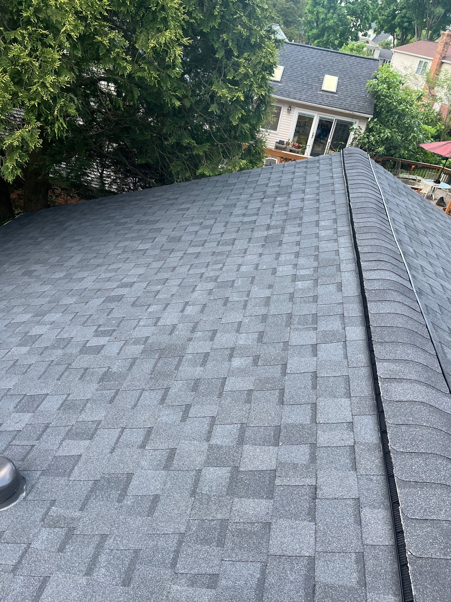 Burke: CertainTeed Landmark Designer Shingles in Moire Black by RM Banning, Inc.