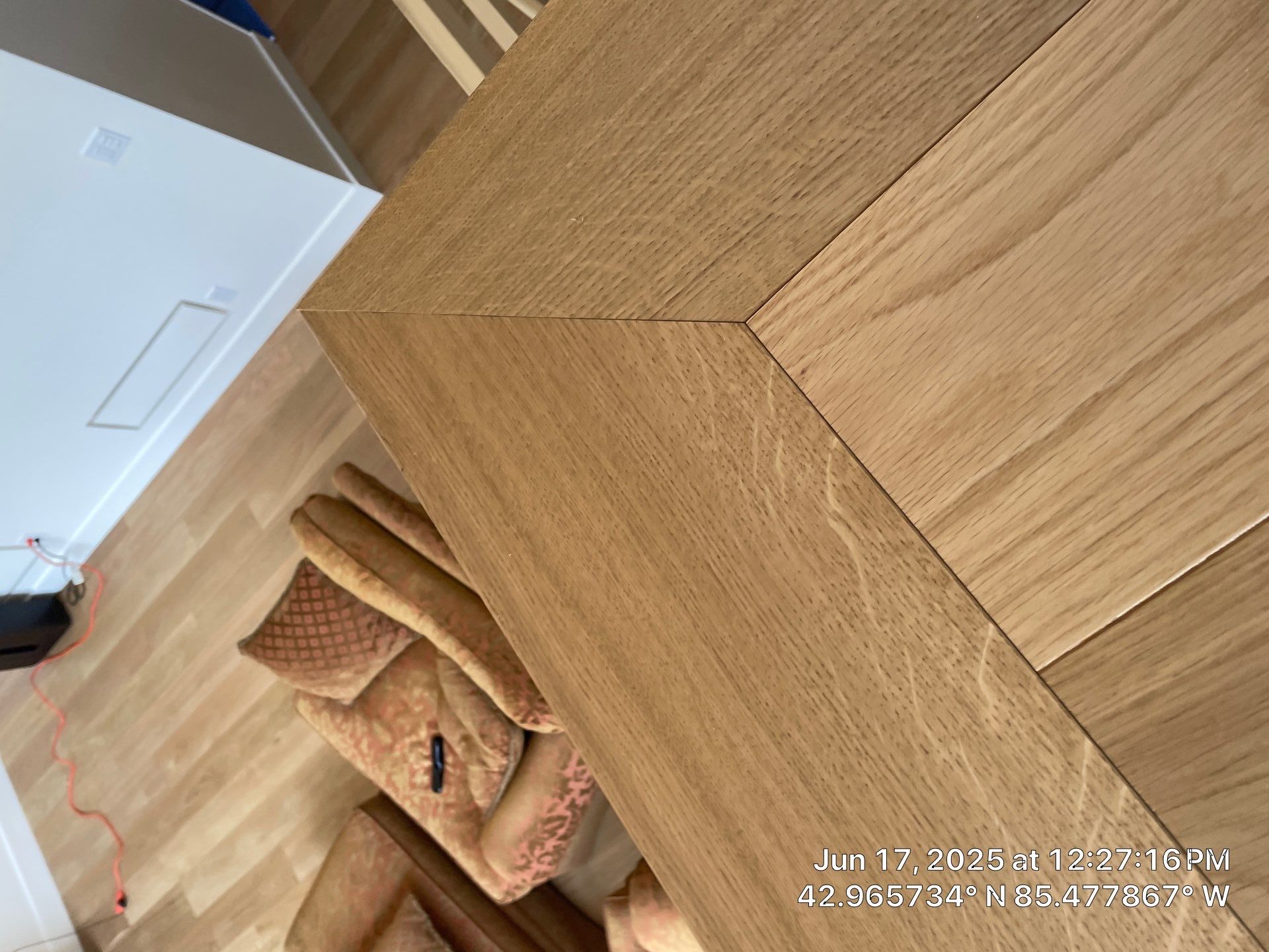 Engineered European White Oak with Matching Custom Stair Nose by RTBaldwin Hardwood Floors