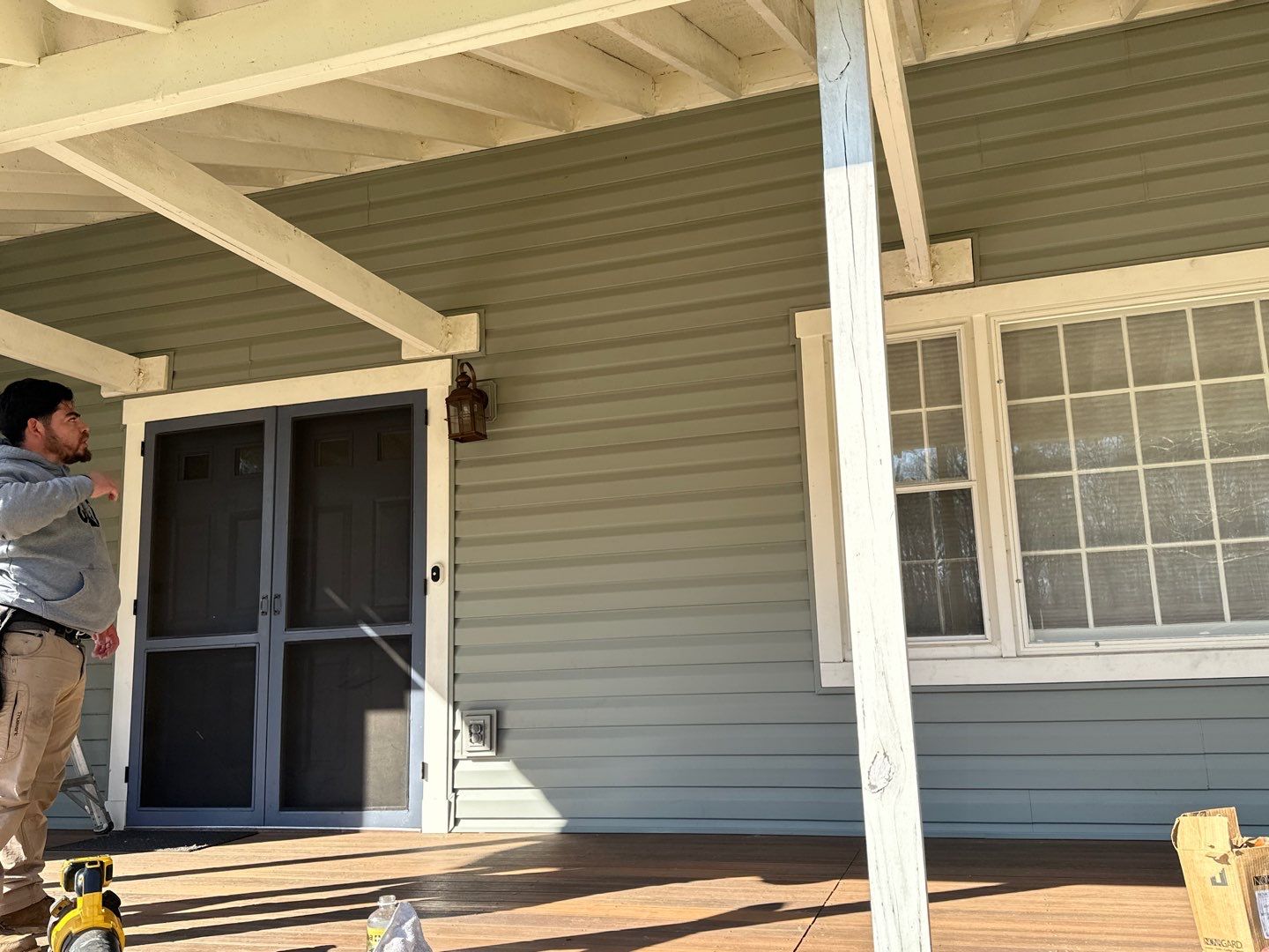 Siding Installation using Vinyl - CertainTeed Main Street by ExteriorPros